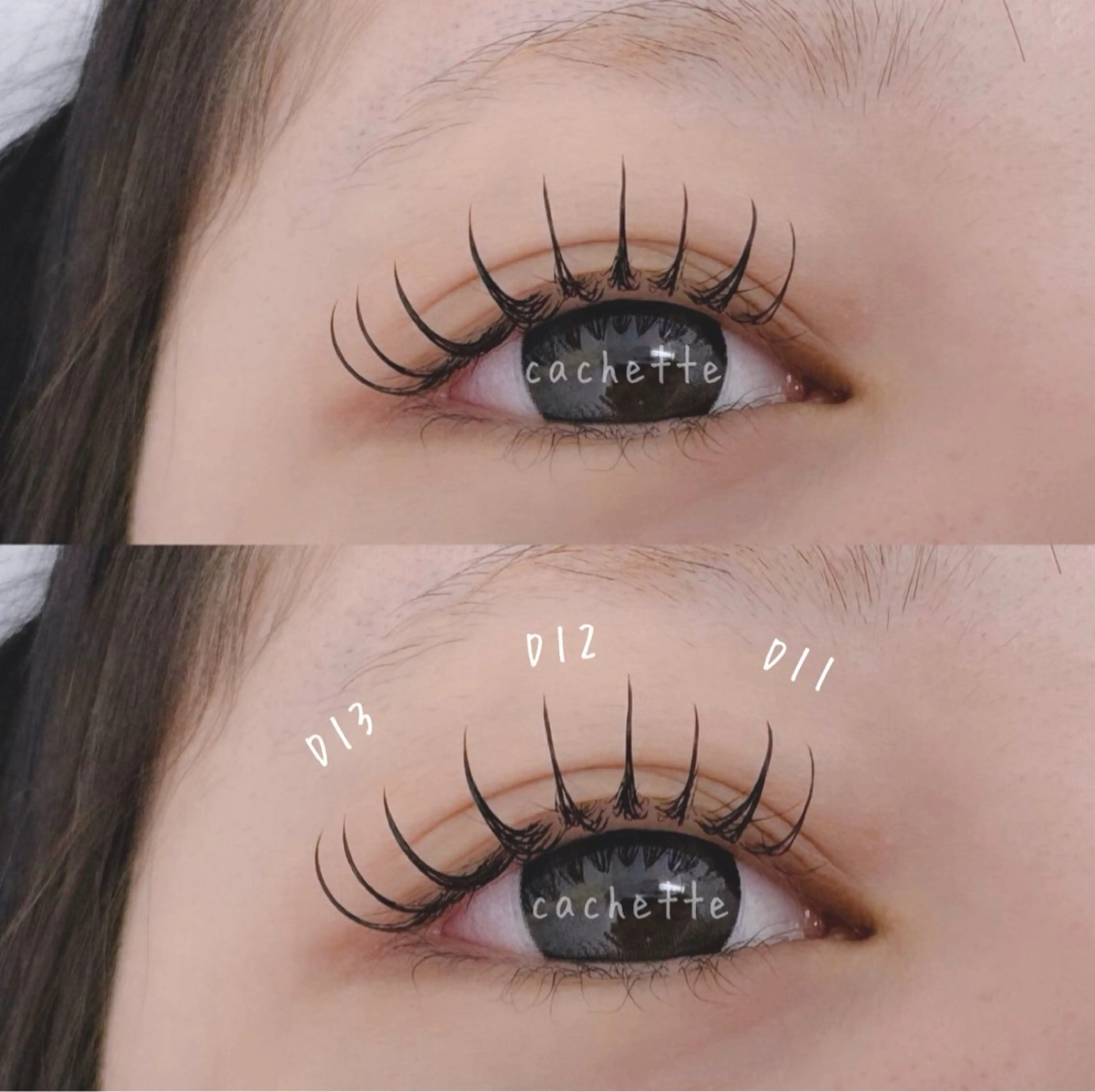 マツエク・マツパ 束感まつ毛 高橋 まいのマツエク・マツパデザイン