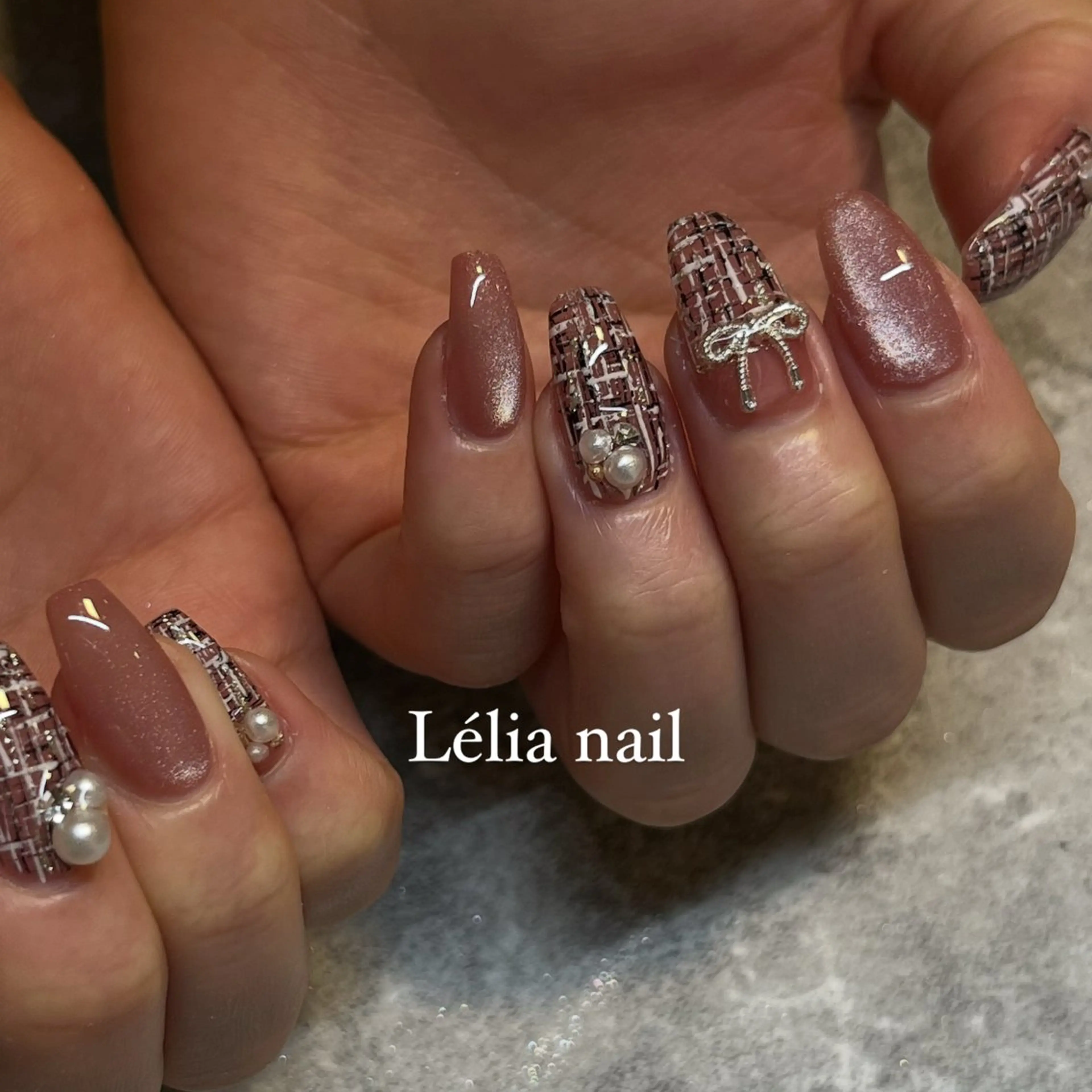 ネイル ハンドネイル Lélia nail Himariのネイルデザイン