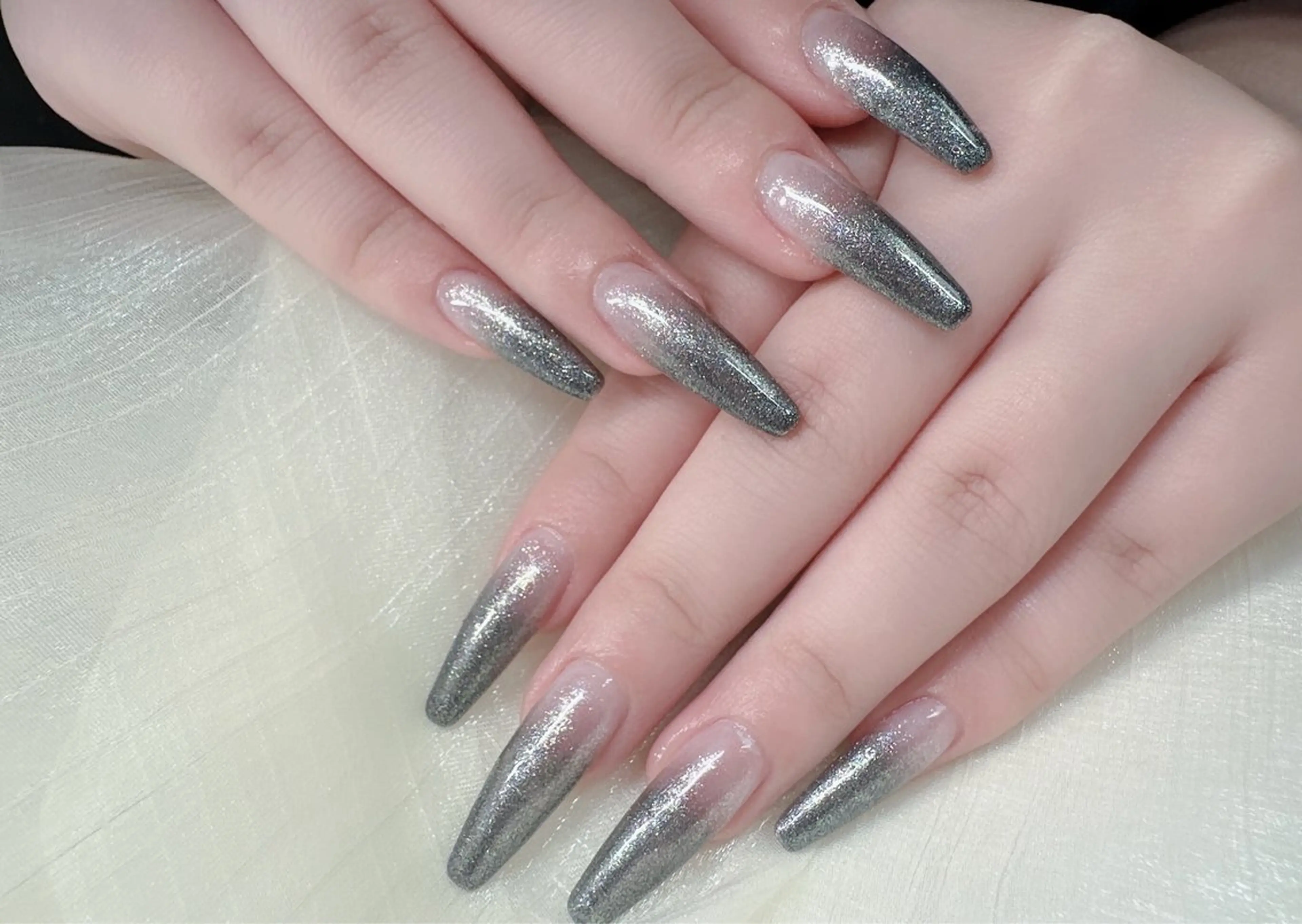 ⭐️ 【Hand】チップ長さだしワンカラー（500色以上よりお選びいただけます）シンプルでも可愛い指先◎の写真