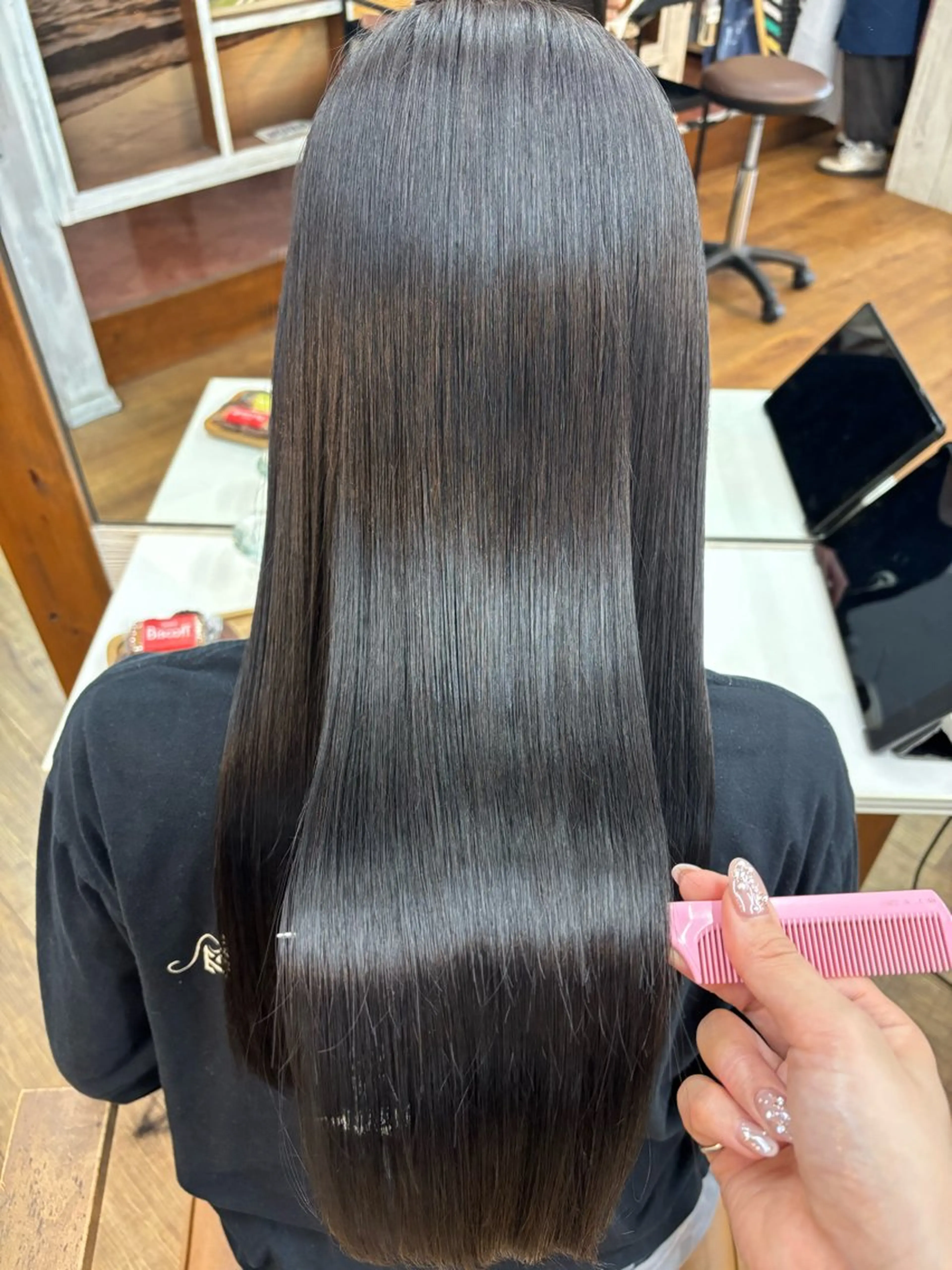 ロング 南森町美容師／ 北藤空琉のヘアスタイル