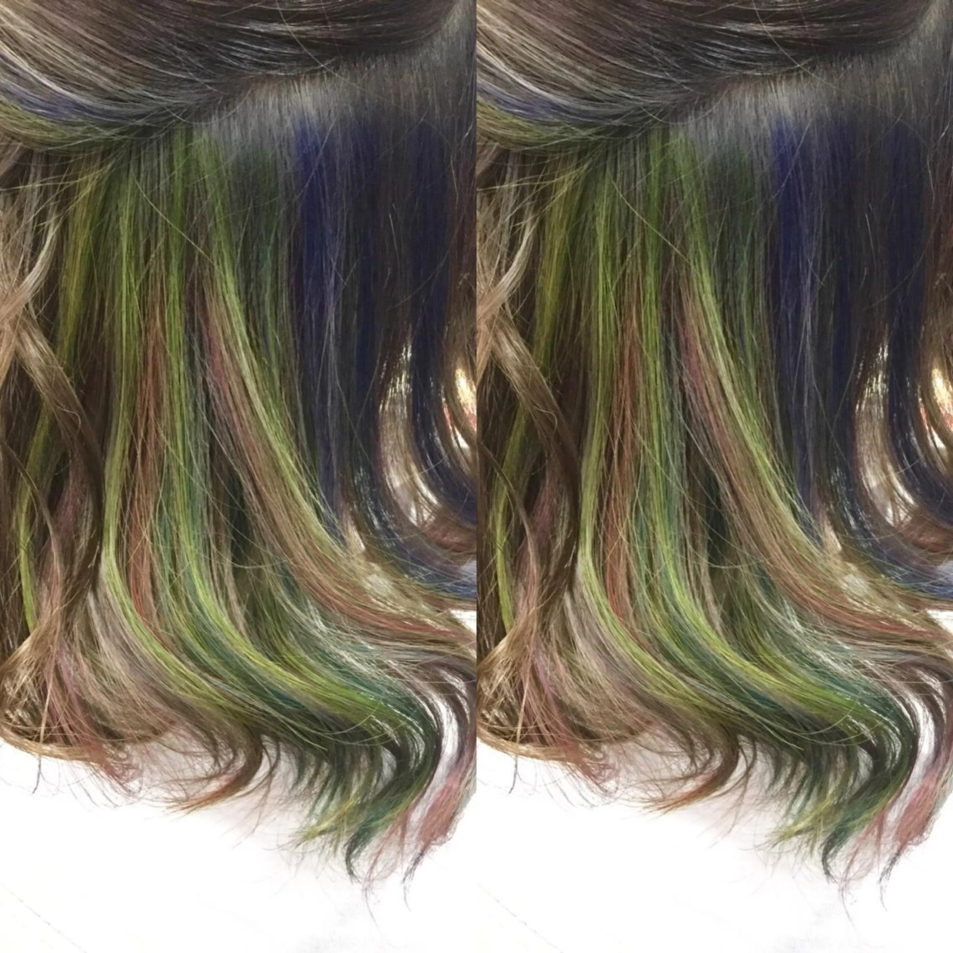 ミディアム カラー ブリーチ 加藤 直樹のヘアスタイル