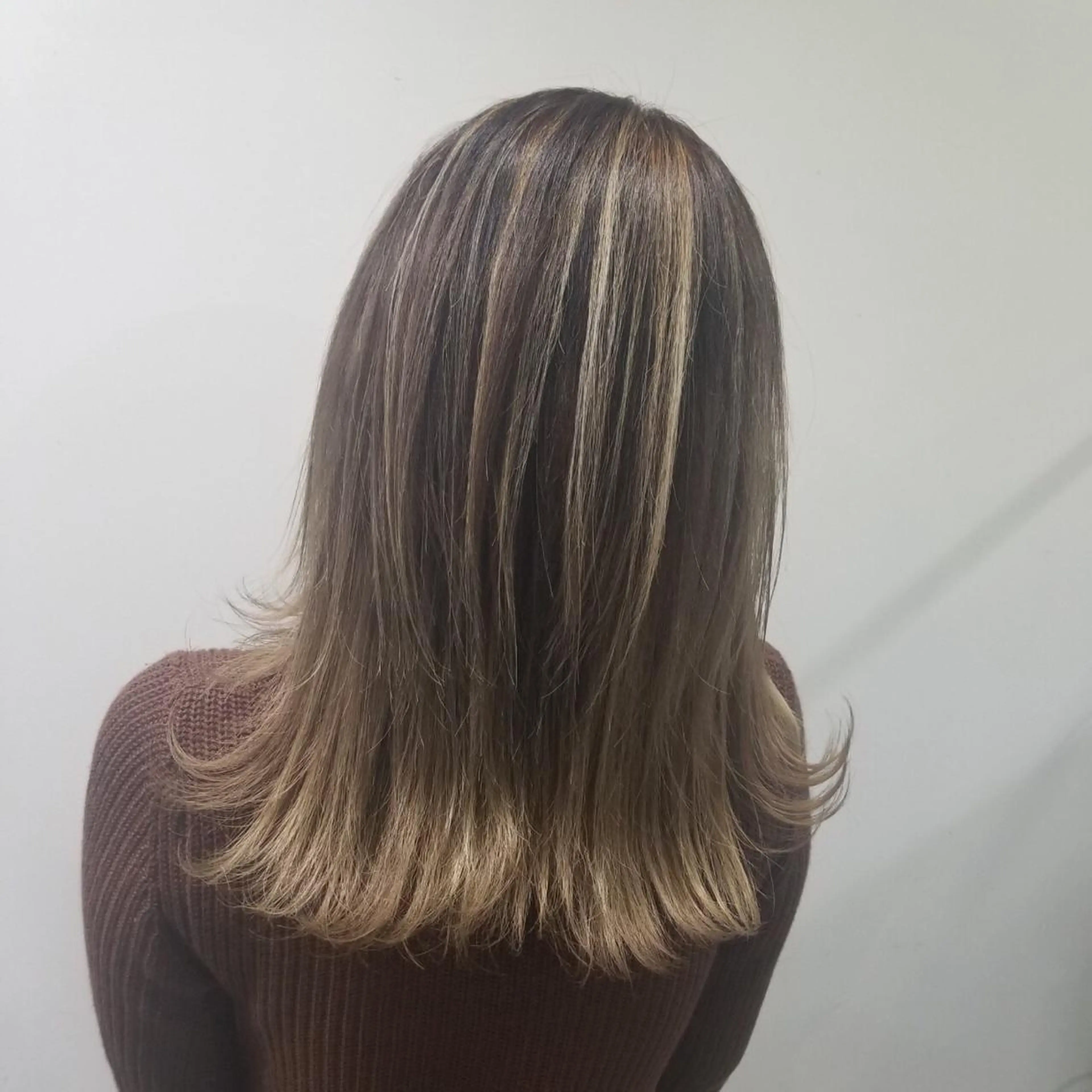 ミディアム カラー Le Lien カジのヘアスタイル