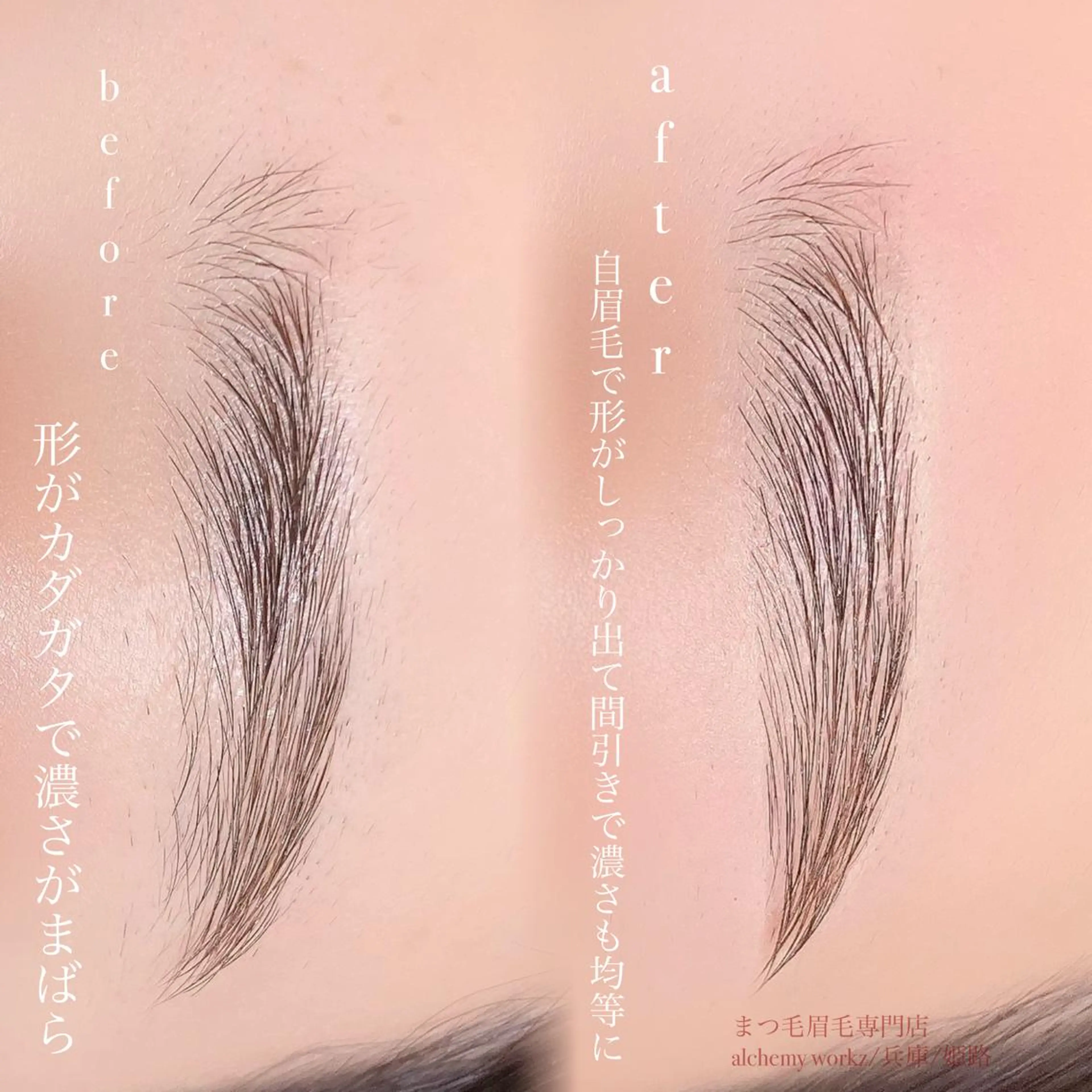 アイブロウ alchemy workzの眉毛・アイブロウイメージ