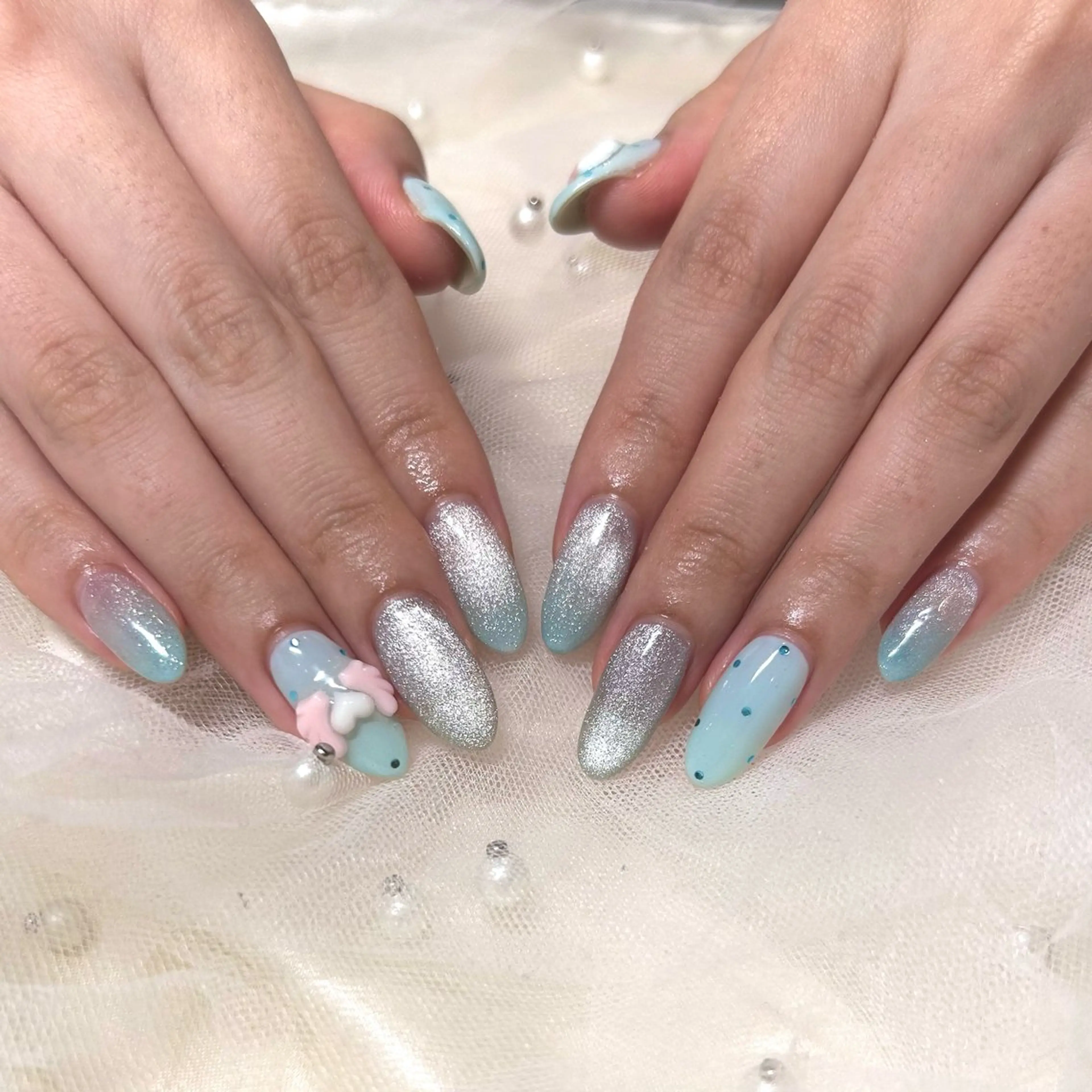 ネイル 長瀬 瑠霞のネイルデザイン