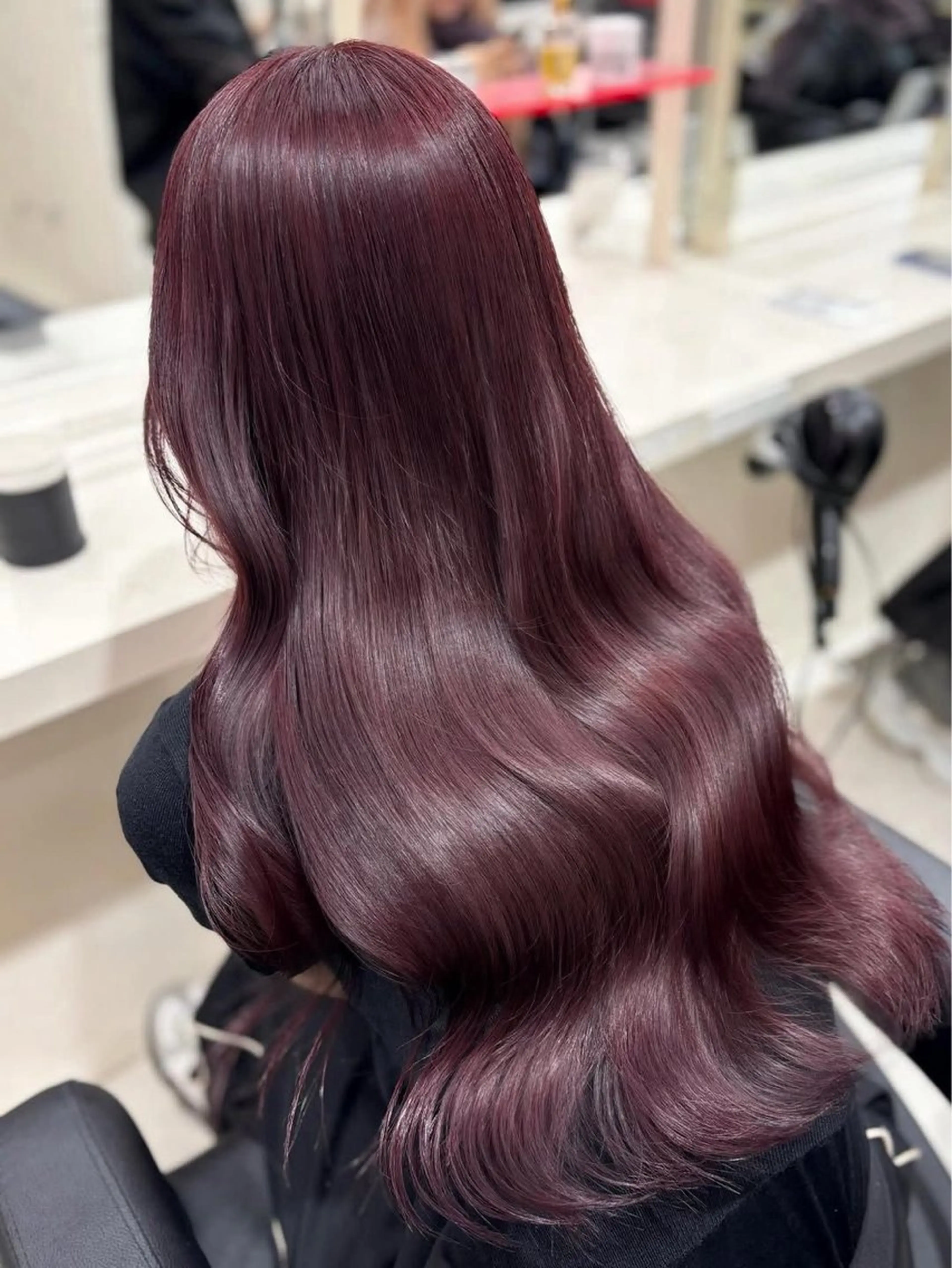 ロング カラー 西山 夢月のヘアスタイル