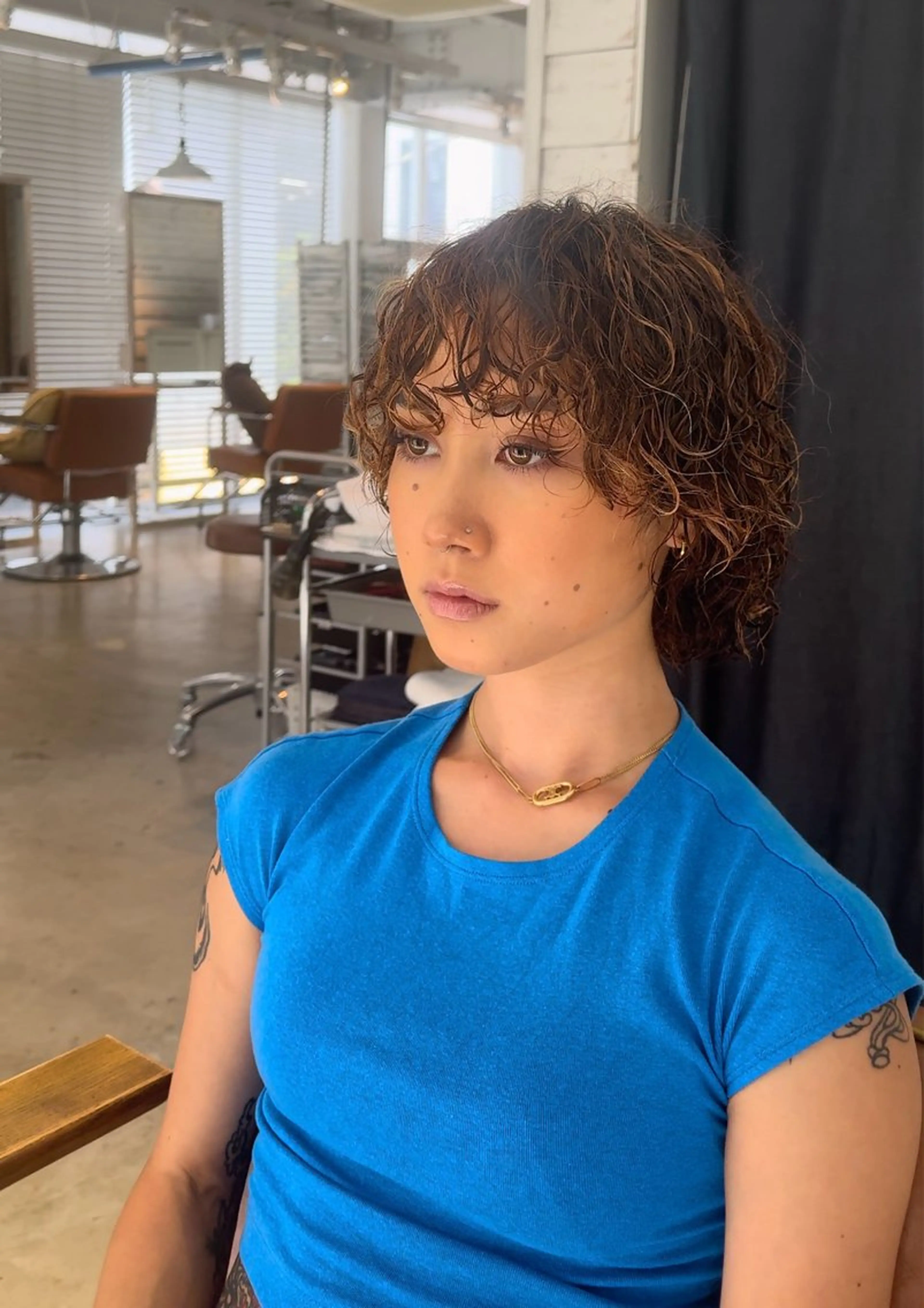 ショート カット ヘアカラー パーマ トリートメント 🪞表参道パーマ Nikachi🪞のヘアスタイル