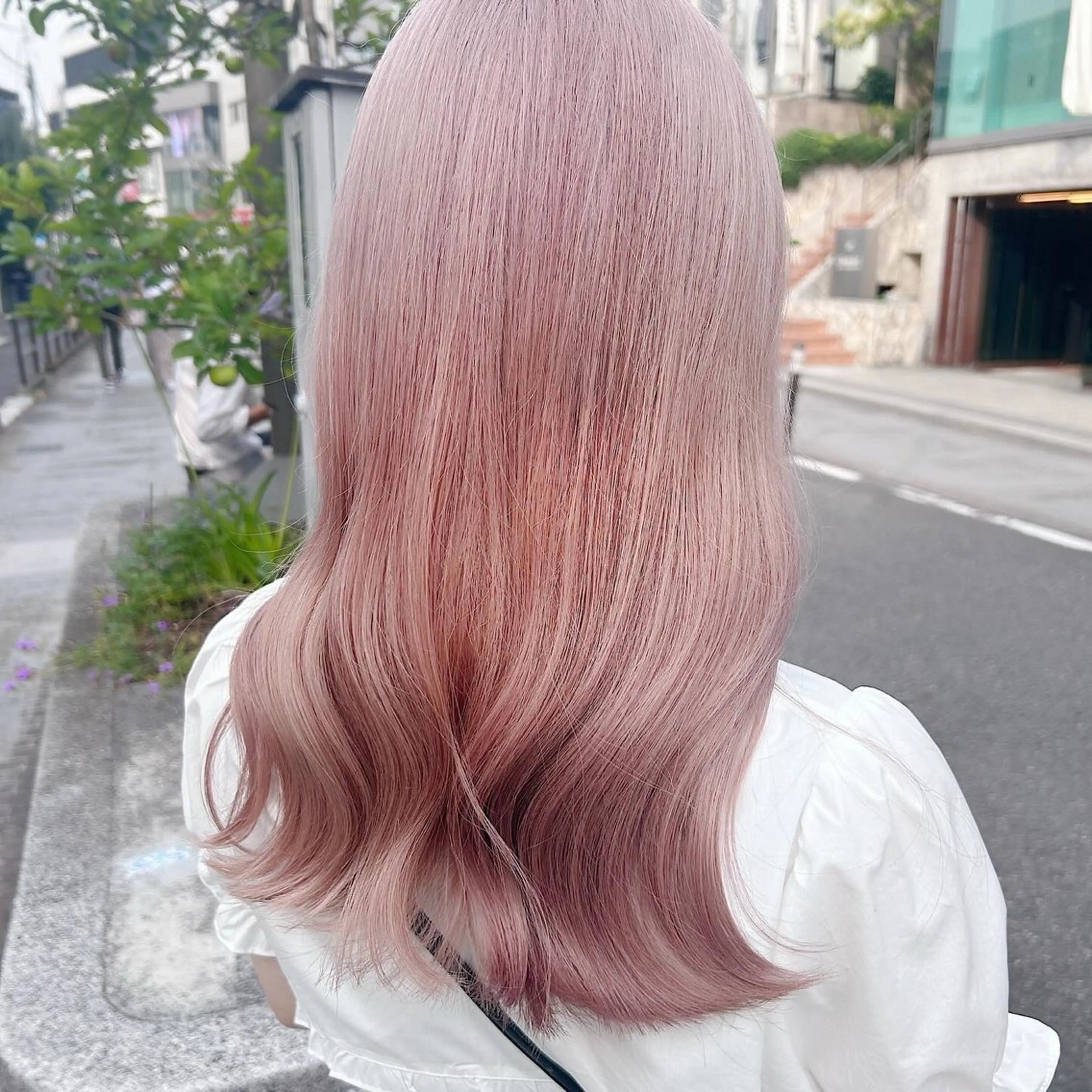 セミロング カラー カット ヘアカラー トリートメント 💕ブリーチ/ヘアメ 🎀YUUKAのヘアスタイル