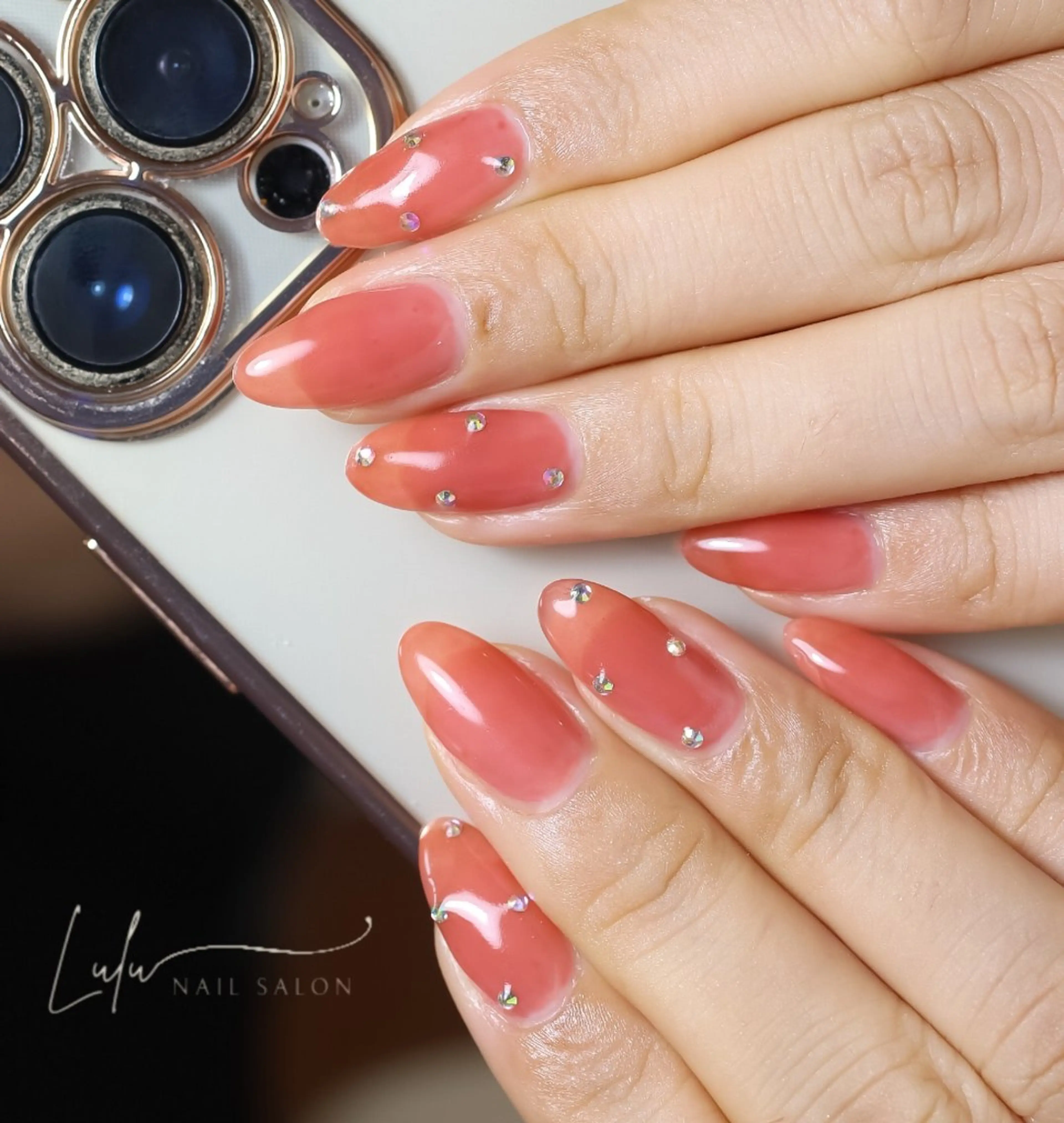 ネイル ハンドネイル Lulu nail salon 南堀江店所属・西村 あやかのネイルデザイン