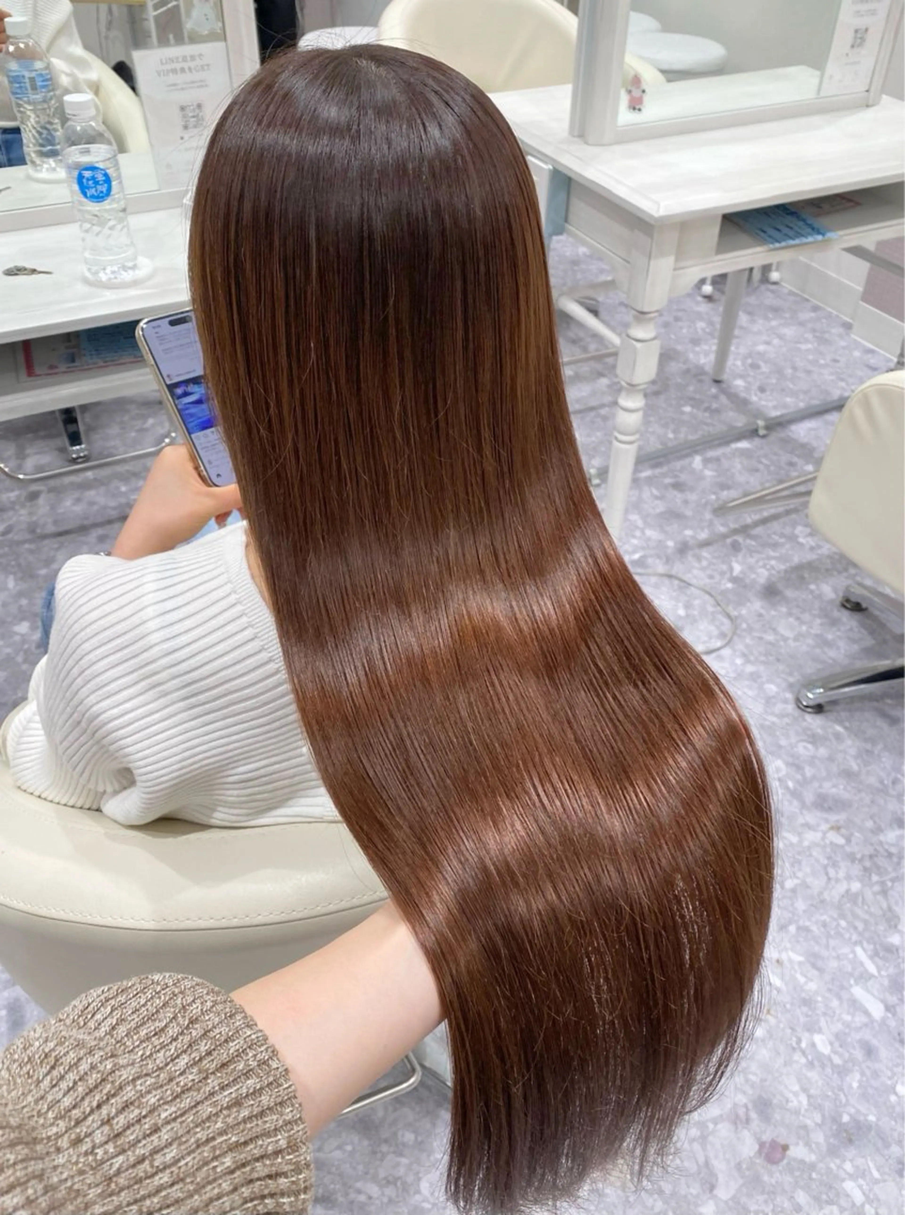 ロング 髪質改善 トリートメント 山本 珠里のヘアスタイル