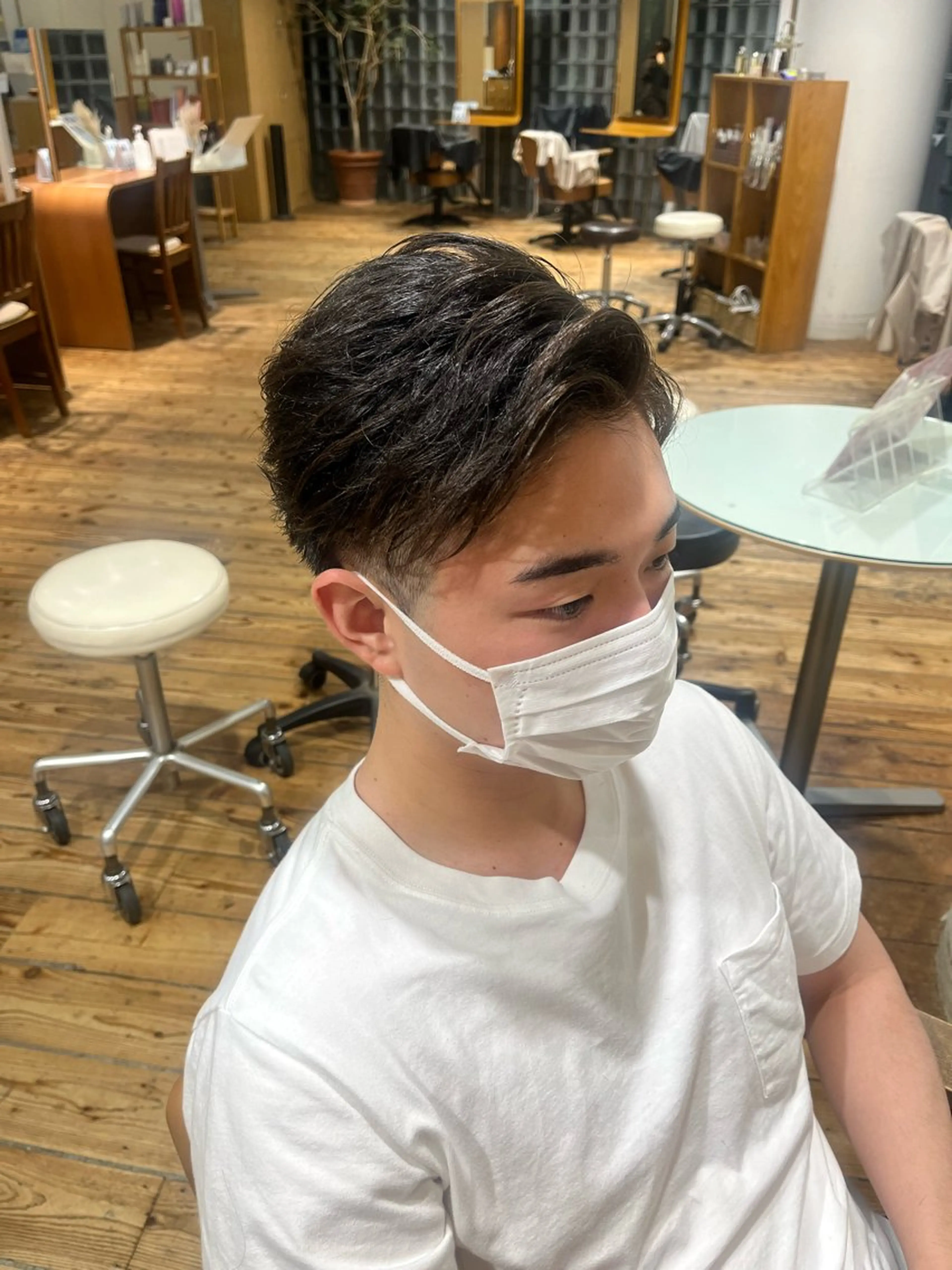 ショート カラー メンズ カット カット/パーマモデル 募集🩵　yukaのヘアスタイル