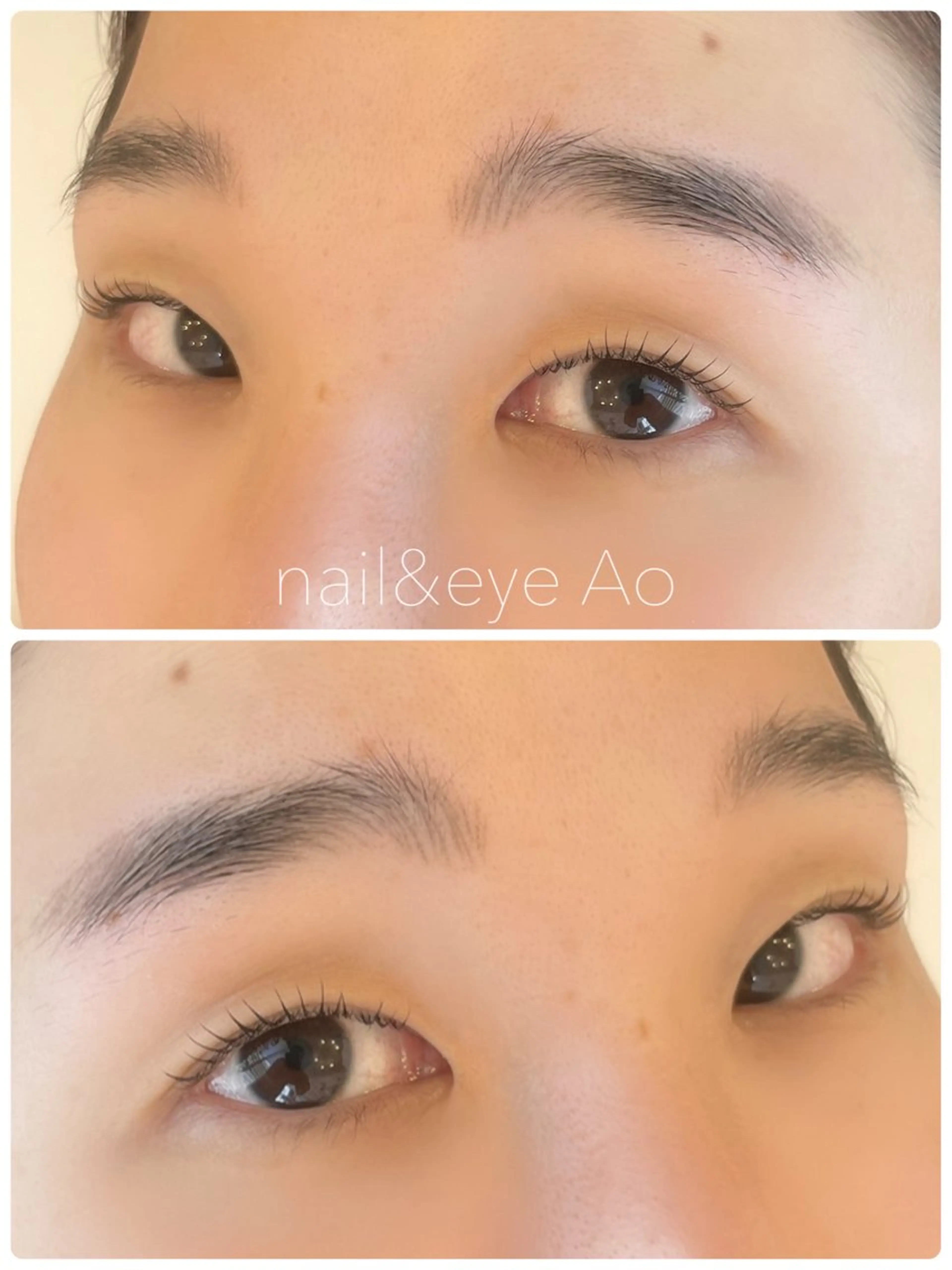 メンズ マツエク・マツパ nail&eye Aoのマツエク・マツパデザイン