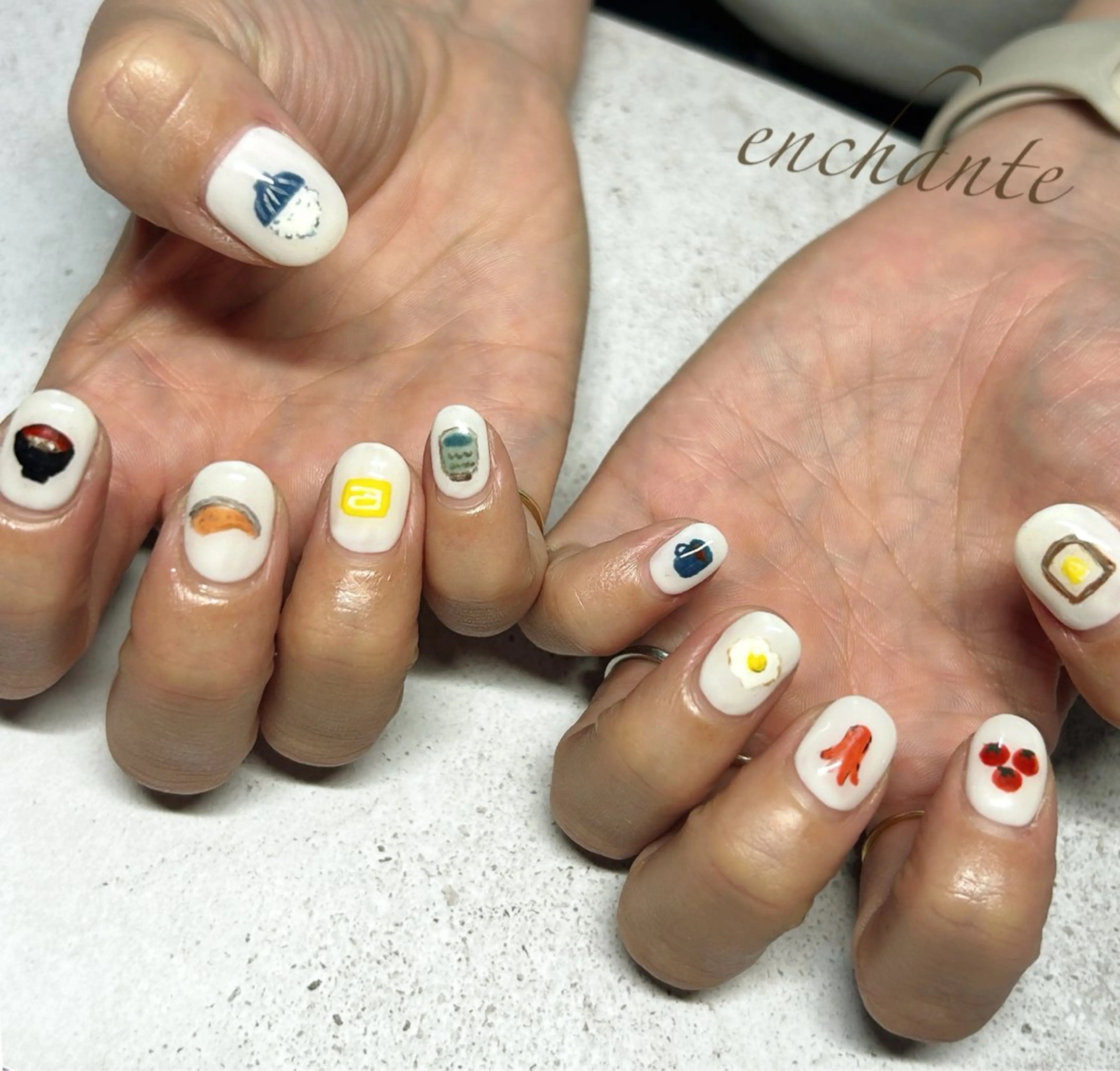 ネイル アンシャンテ所属・enchante 自由が丘のネイルデザイン