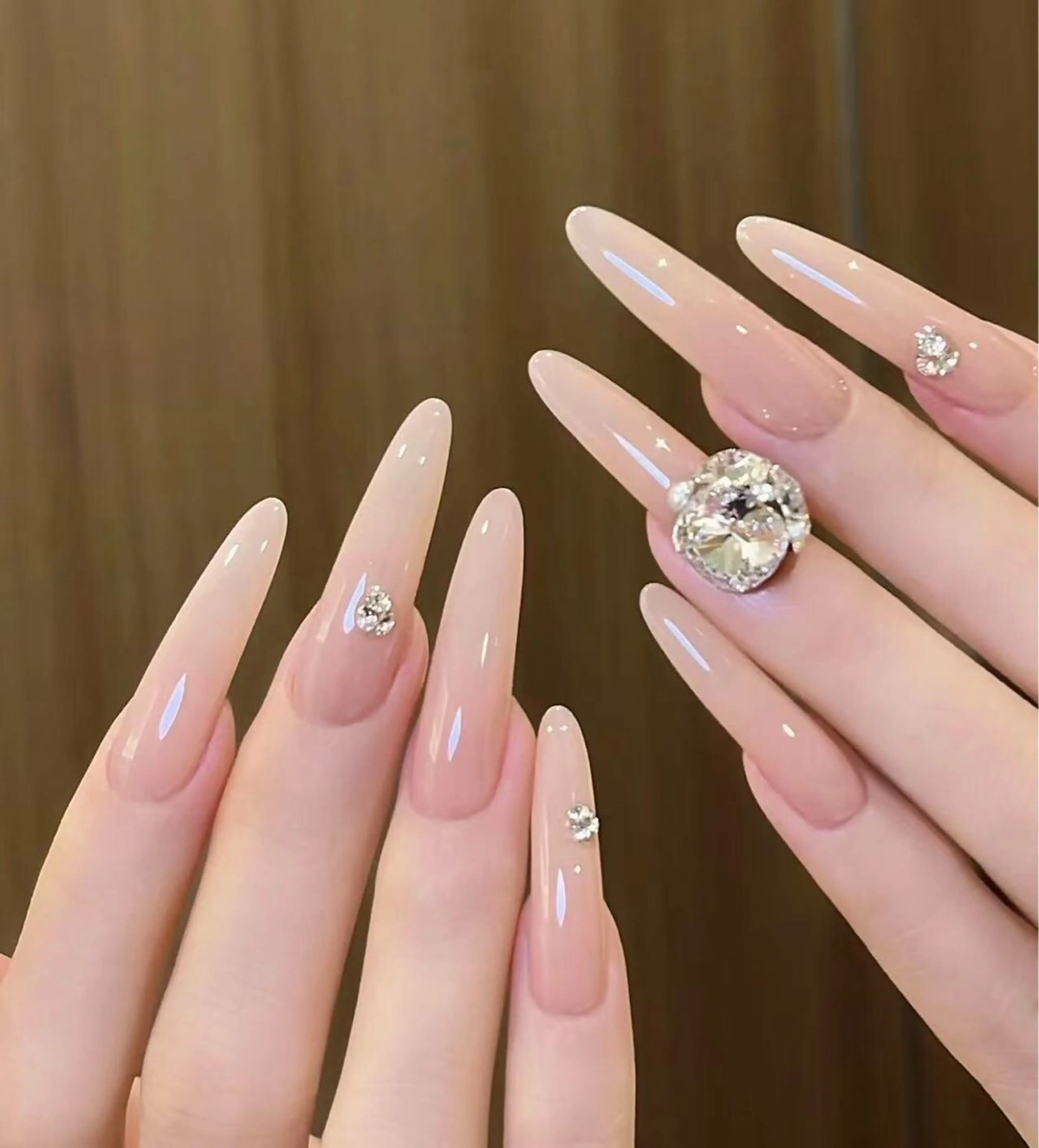 ネイル ハンドネイル 小 雨のネイルデザイン