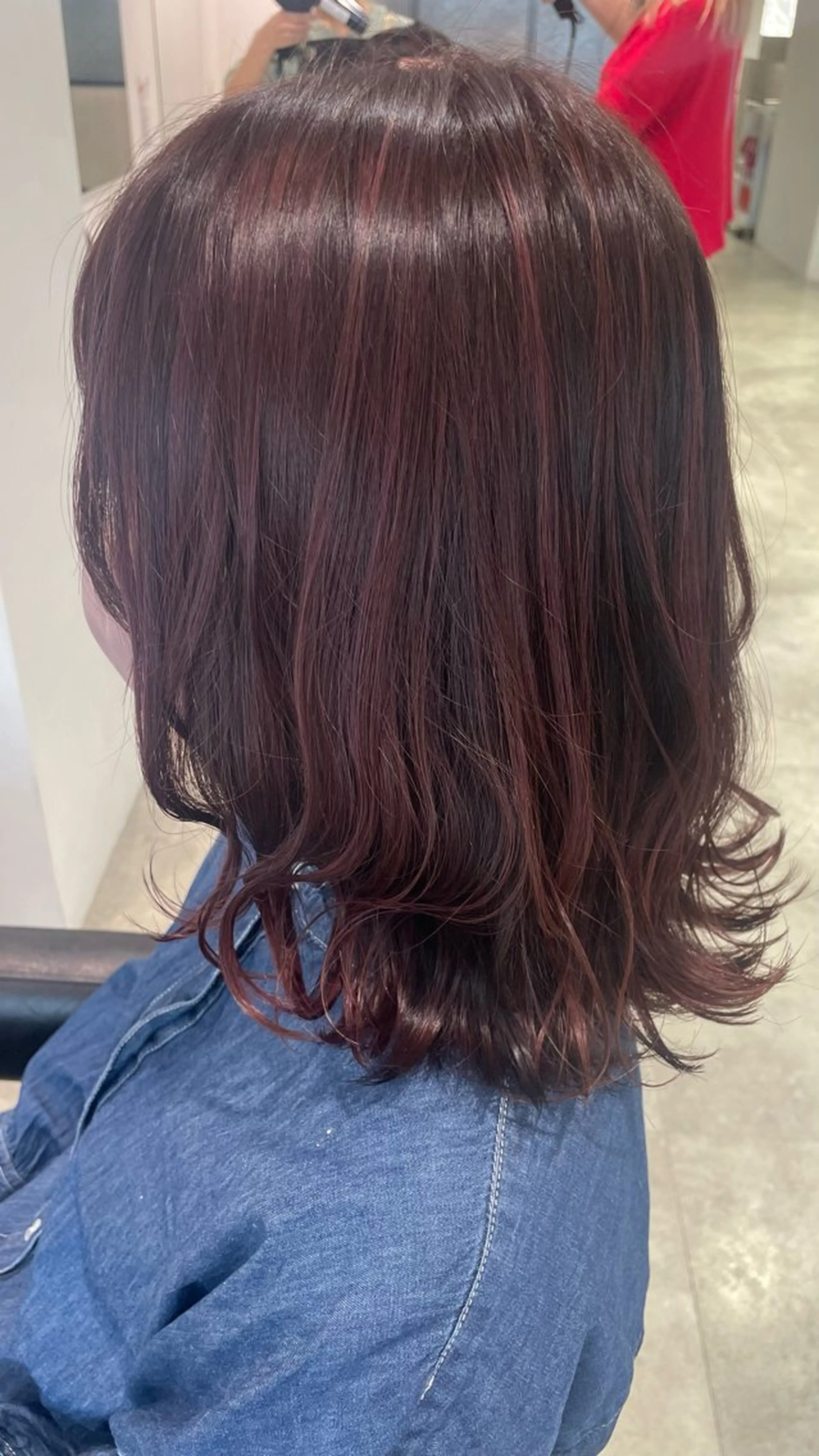 ミディアム カラー 💫骨格診断カット 🌈KAHOのヘアスタイル