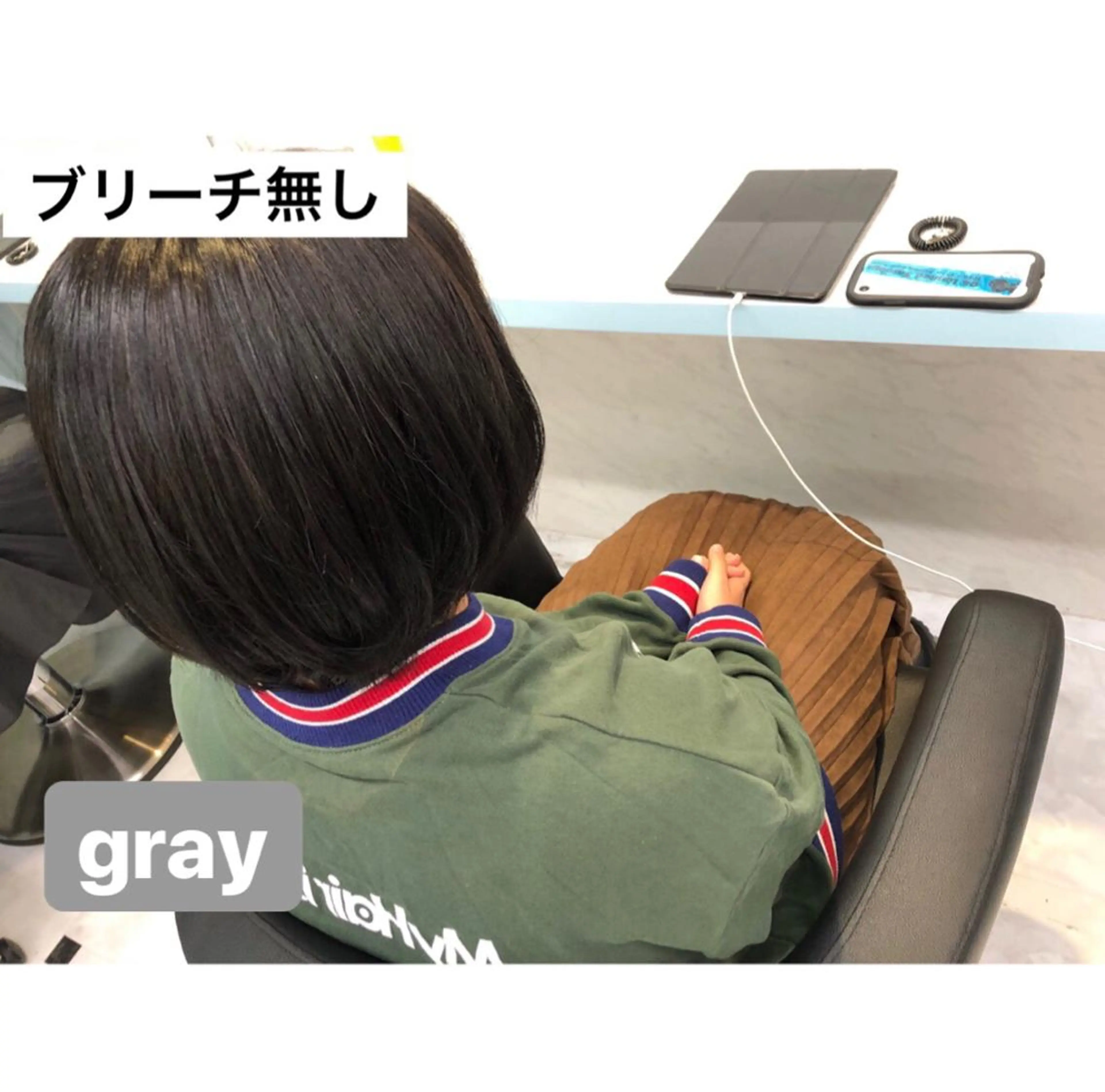 ショート ♡透け感カラー 大賀哲平♡のヘアスタイル