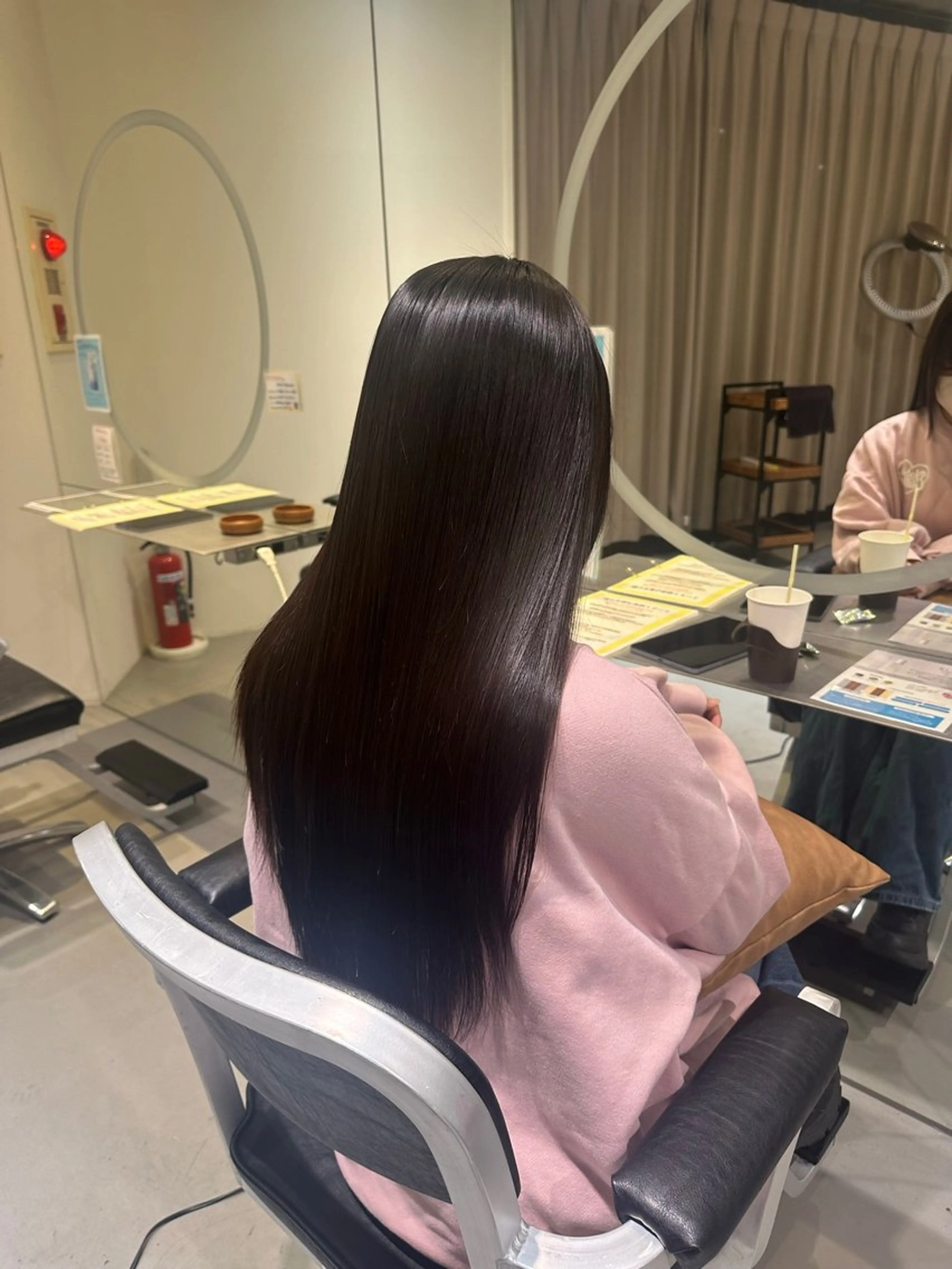 ロング 縮毛矯正 縮毛矯正 こがねざわ みさき🦭のヘアスタイル