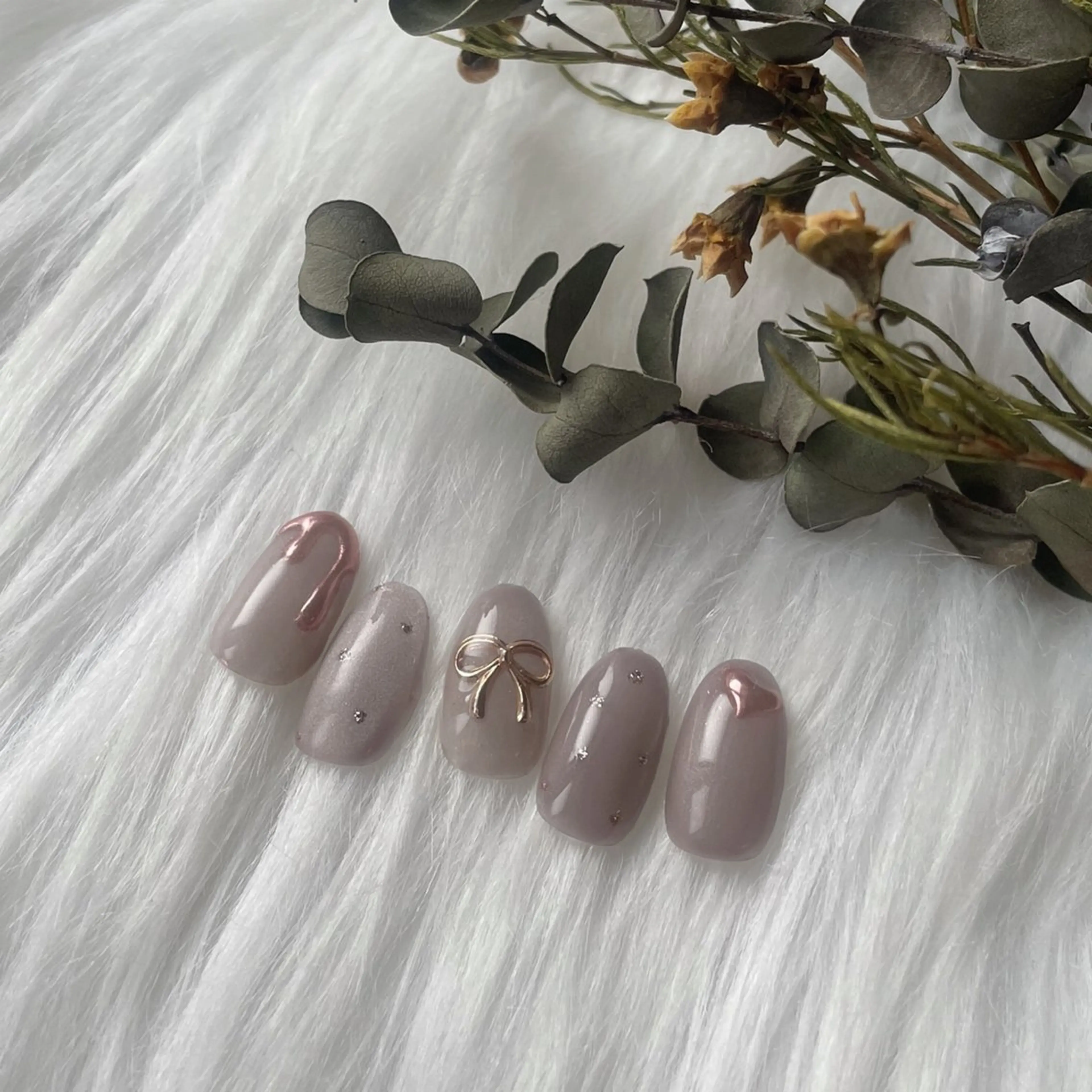 ネイル ブルー フレンチネイル キラキラネイル マグネットネイル ミラーネイル ハンドネイル timtam --sakiのネイルデザイン