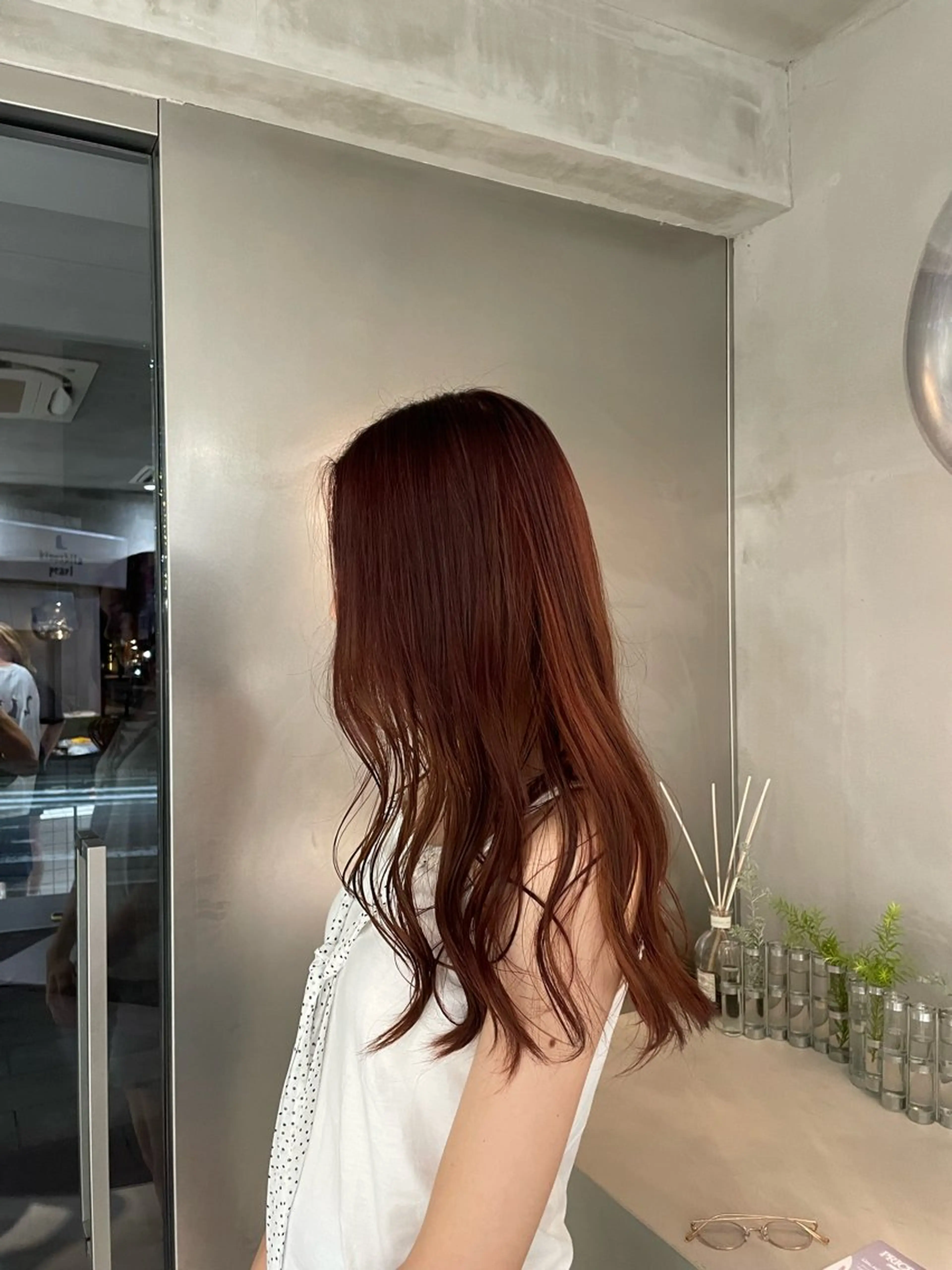 ロング カラー 頼金 愛海のヘアスタイル