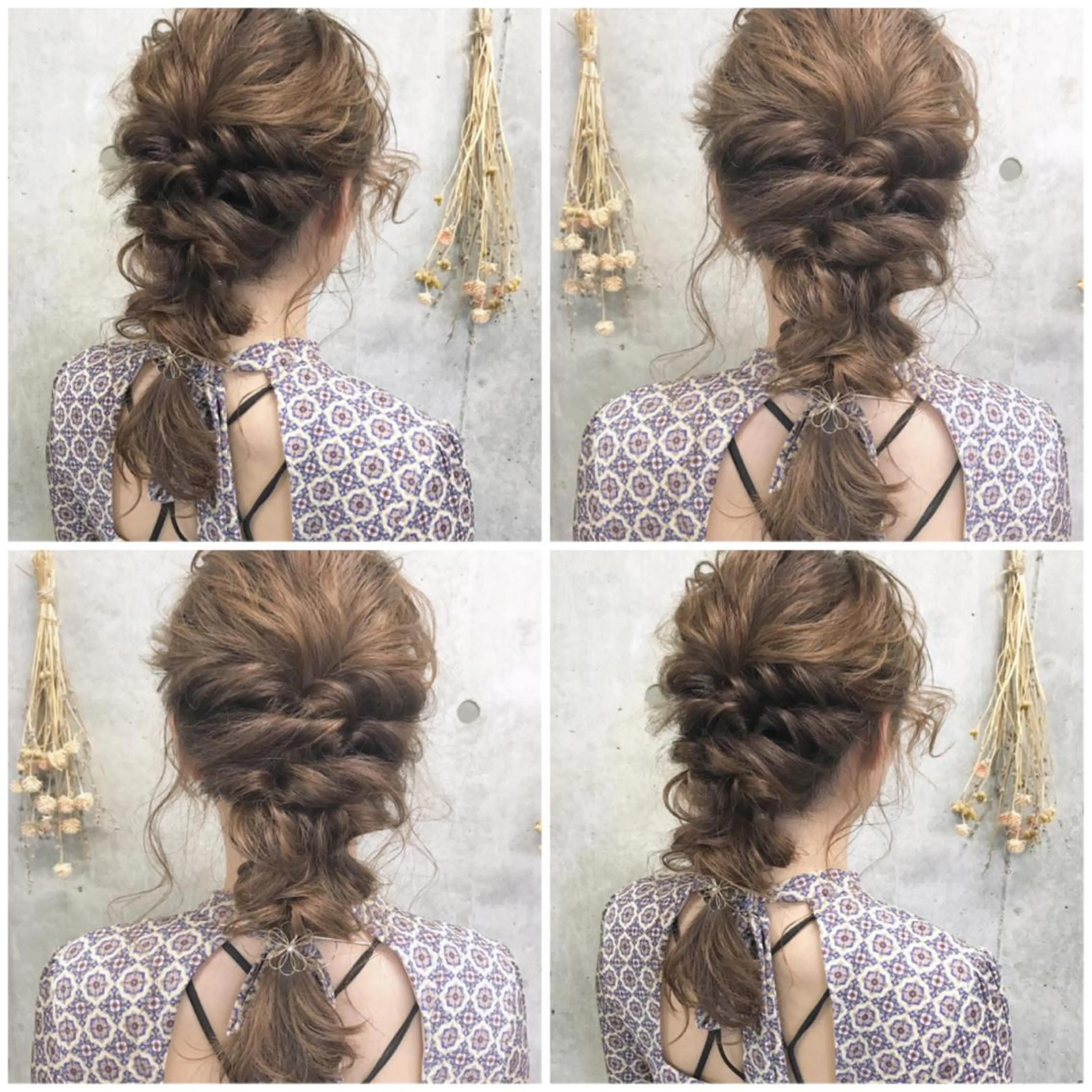 ロング カラー ヘアアレンジ clan所属・Satsuki ✂︎♡のヘアスタイル