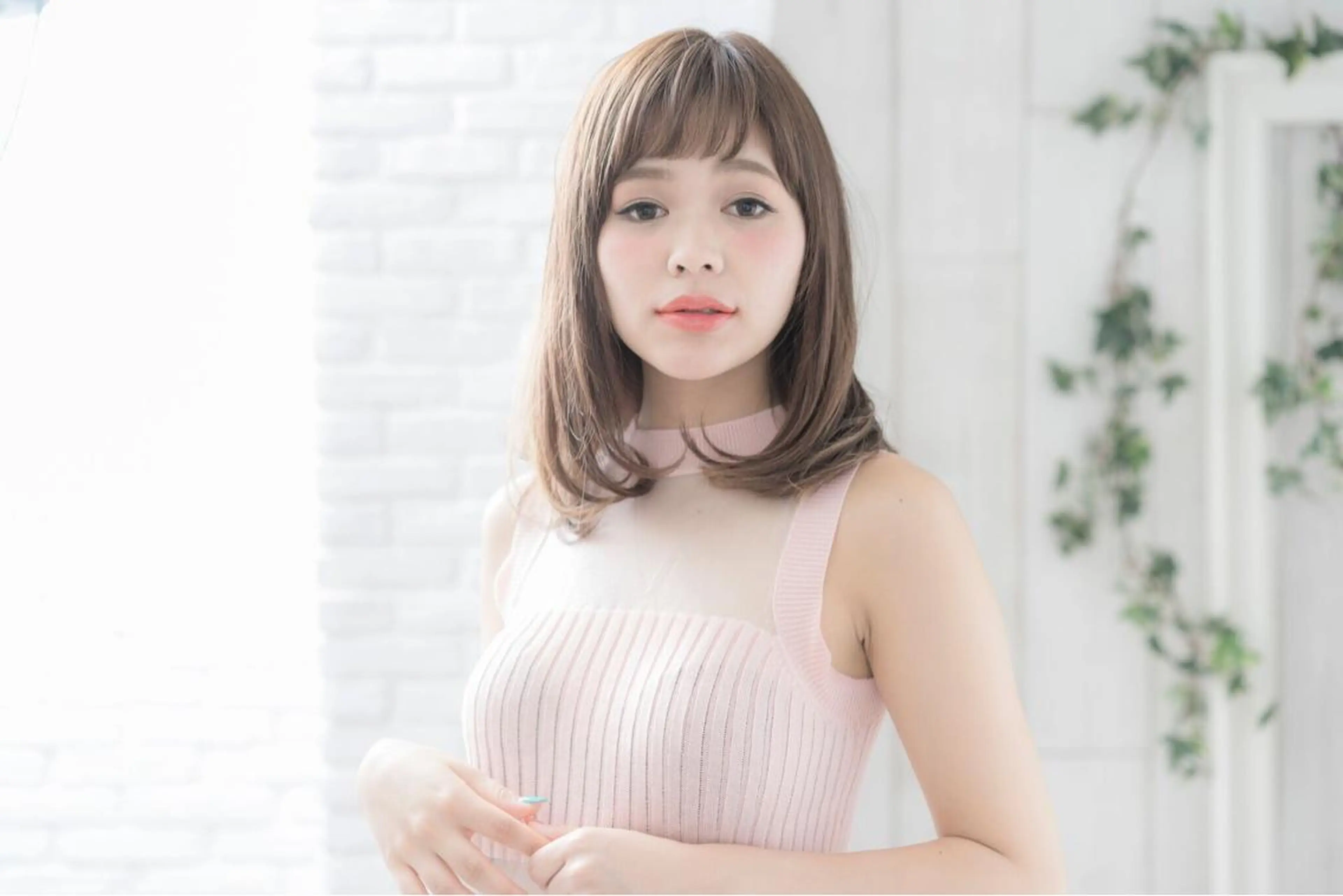 ミディアム THE DAY所属・AKI HASHIMOTOのヘアスタイル