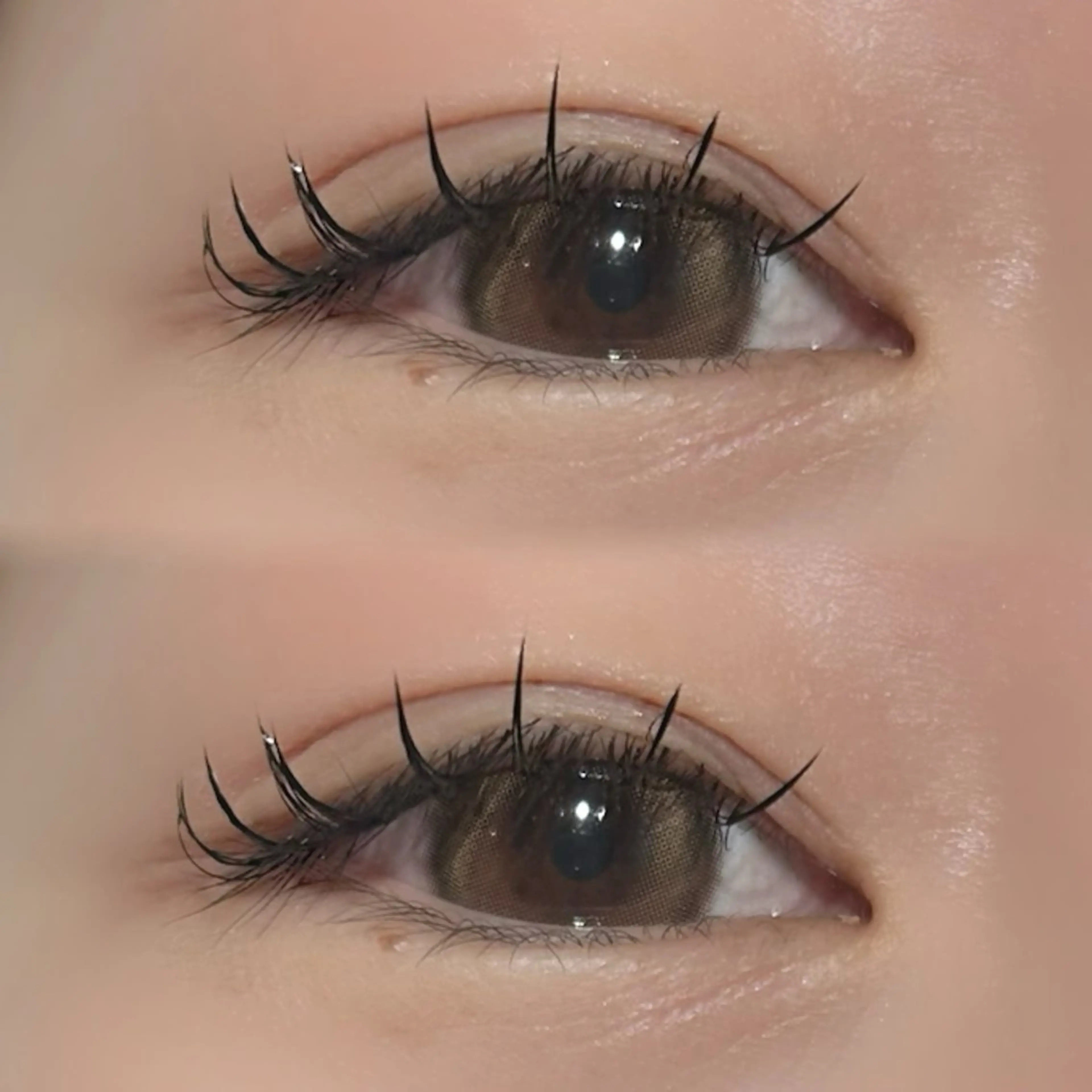 マツエク・マツパ フラットラッシュ CreBiA かえで❤️❤️のマツエク・マツパデザイン