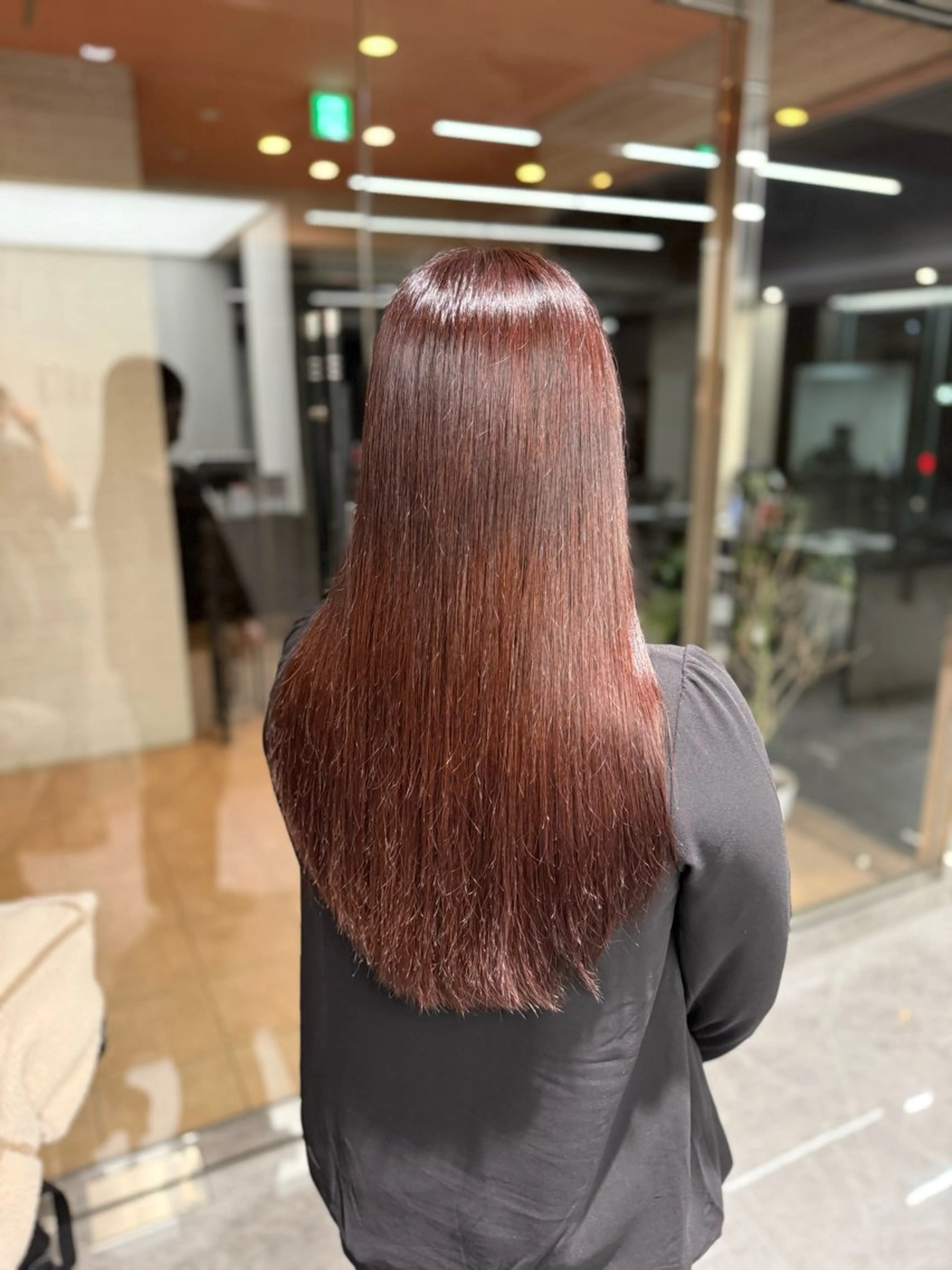 セミロング カラー ヘアカラー トリートメント 【感動の艶髪💖】 溝の口/坂本柊星のヘアスタイル