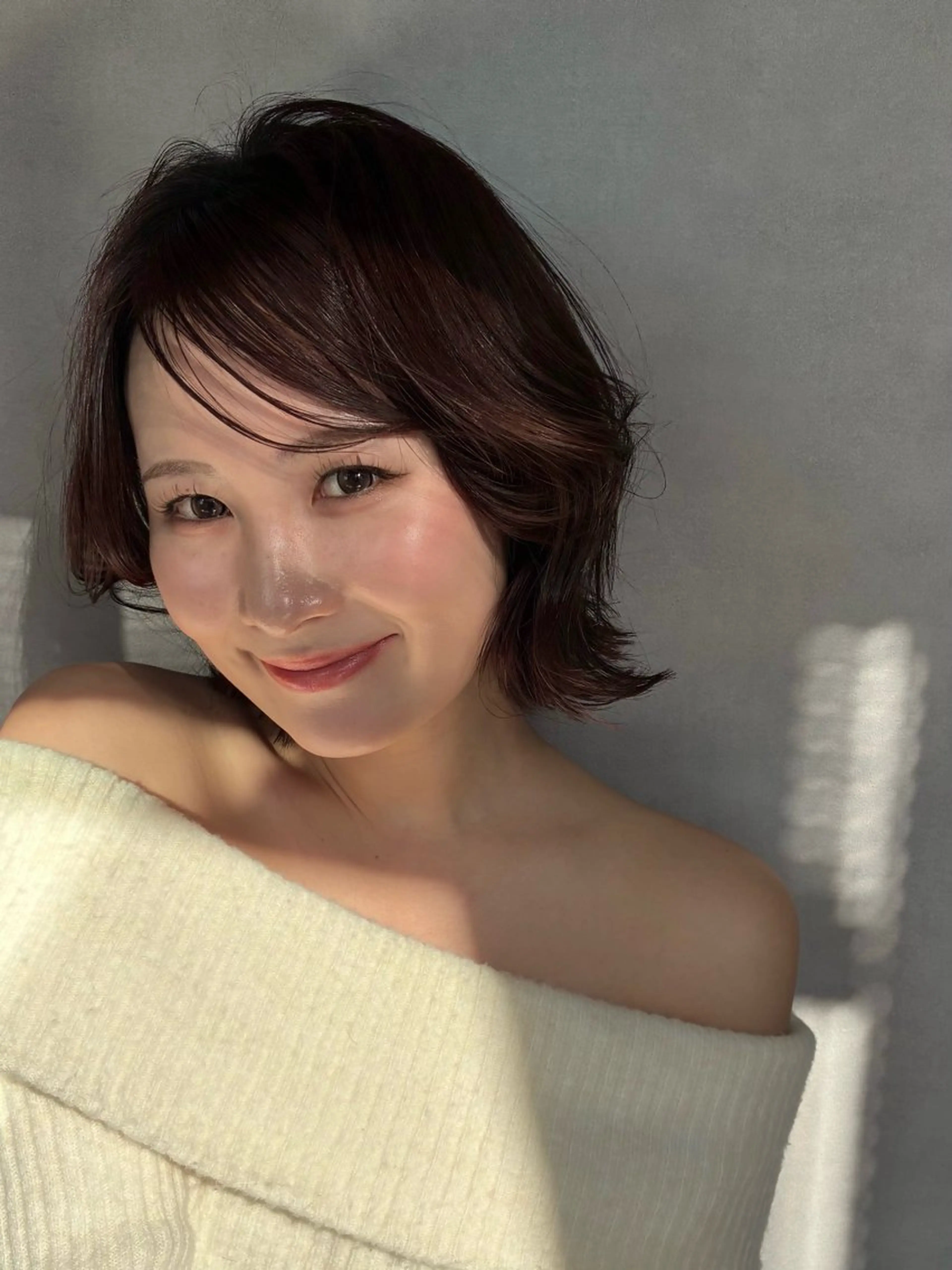 ミディアム 田中 鈴乃/ボブレイヤーのヘアスタイル