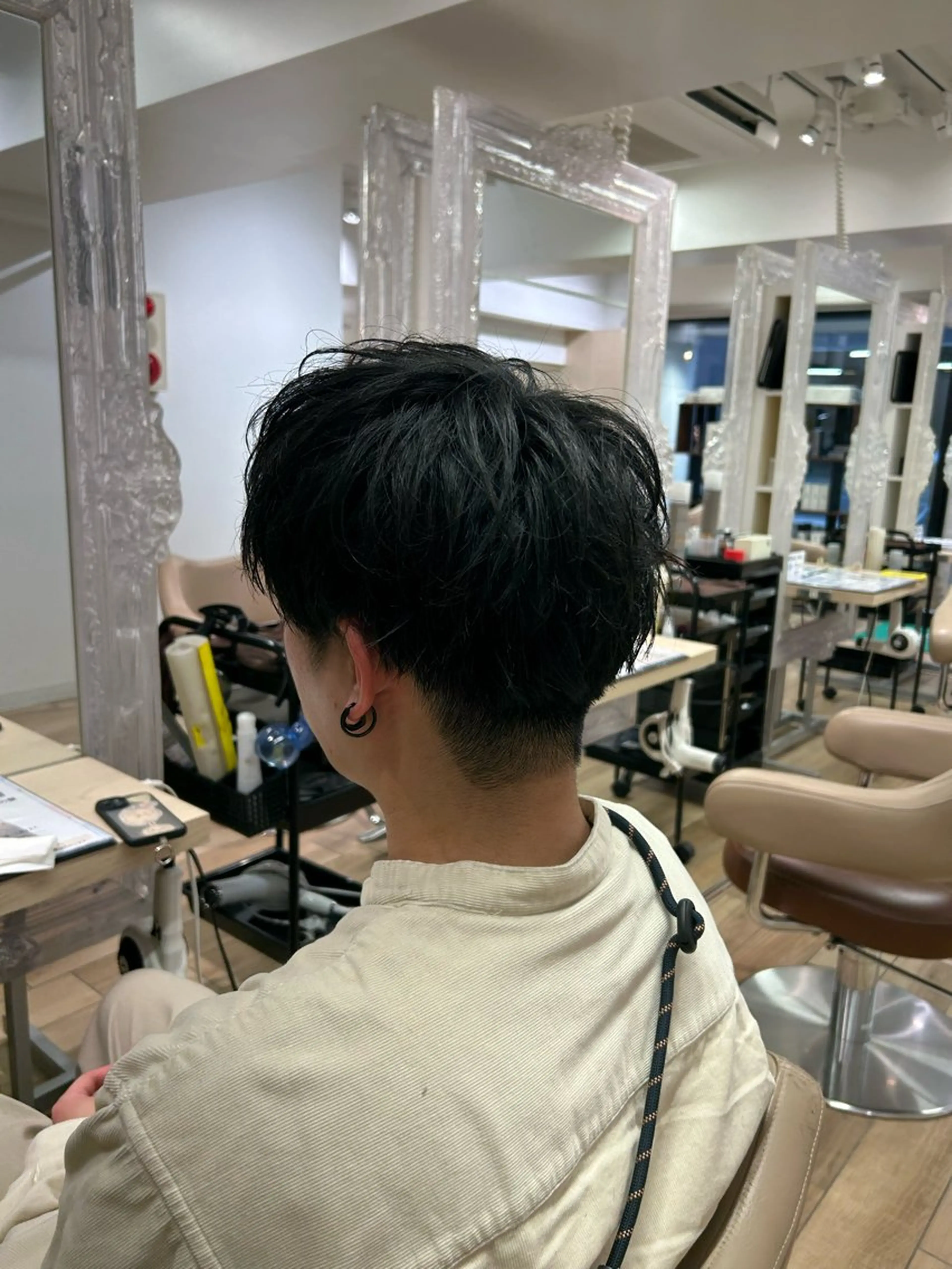 カラー パーマ メンズ カット トリートメント 渡辺 大輝 メンズパーマのヘアスタイル