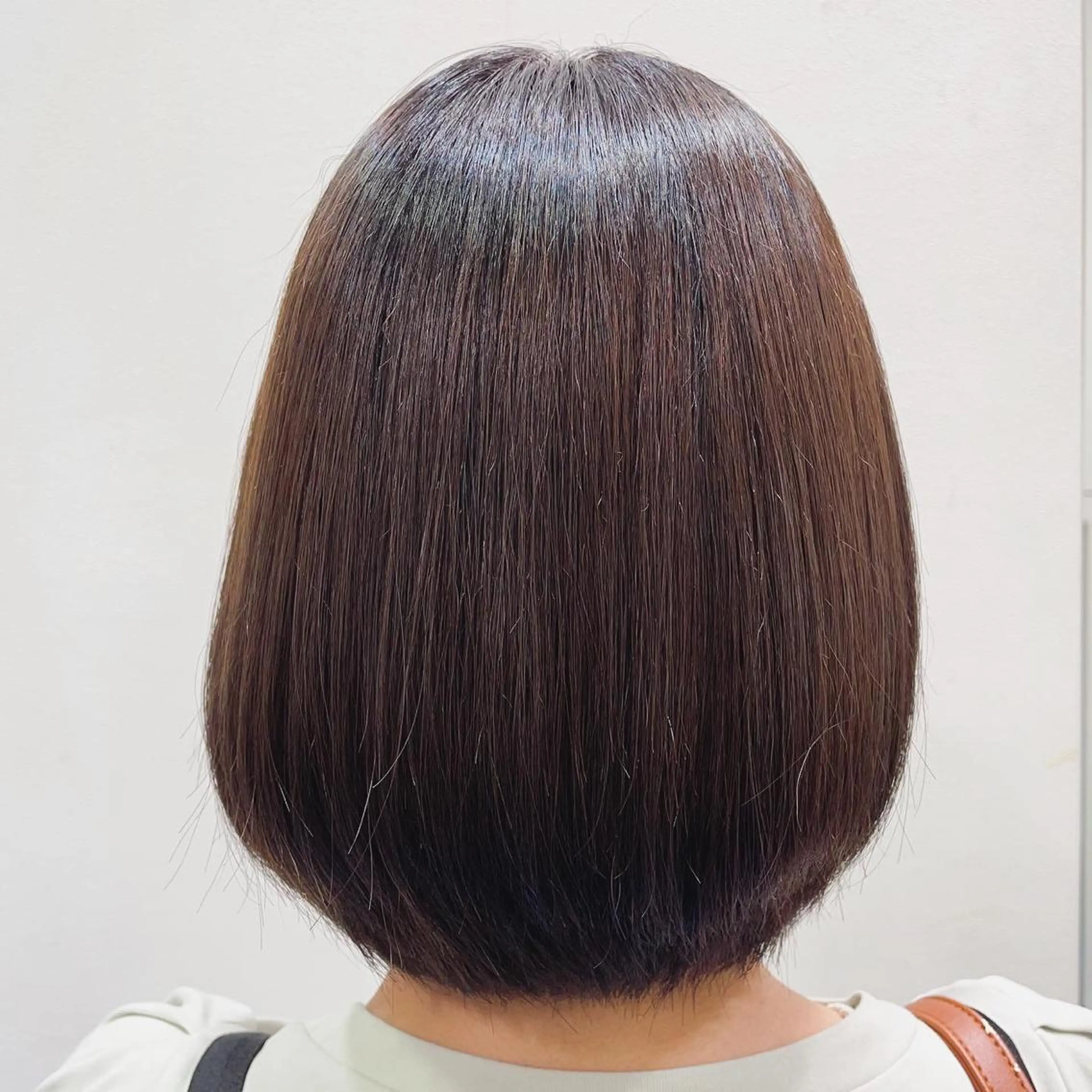 ミディアム カラー ブラウンカラー ナチュラルブラウン 伊藤 未来のヘアスタイル