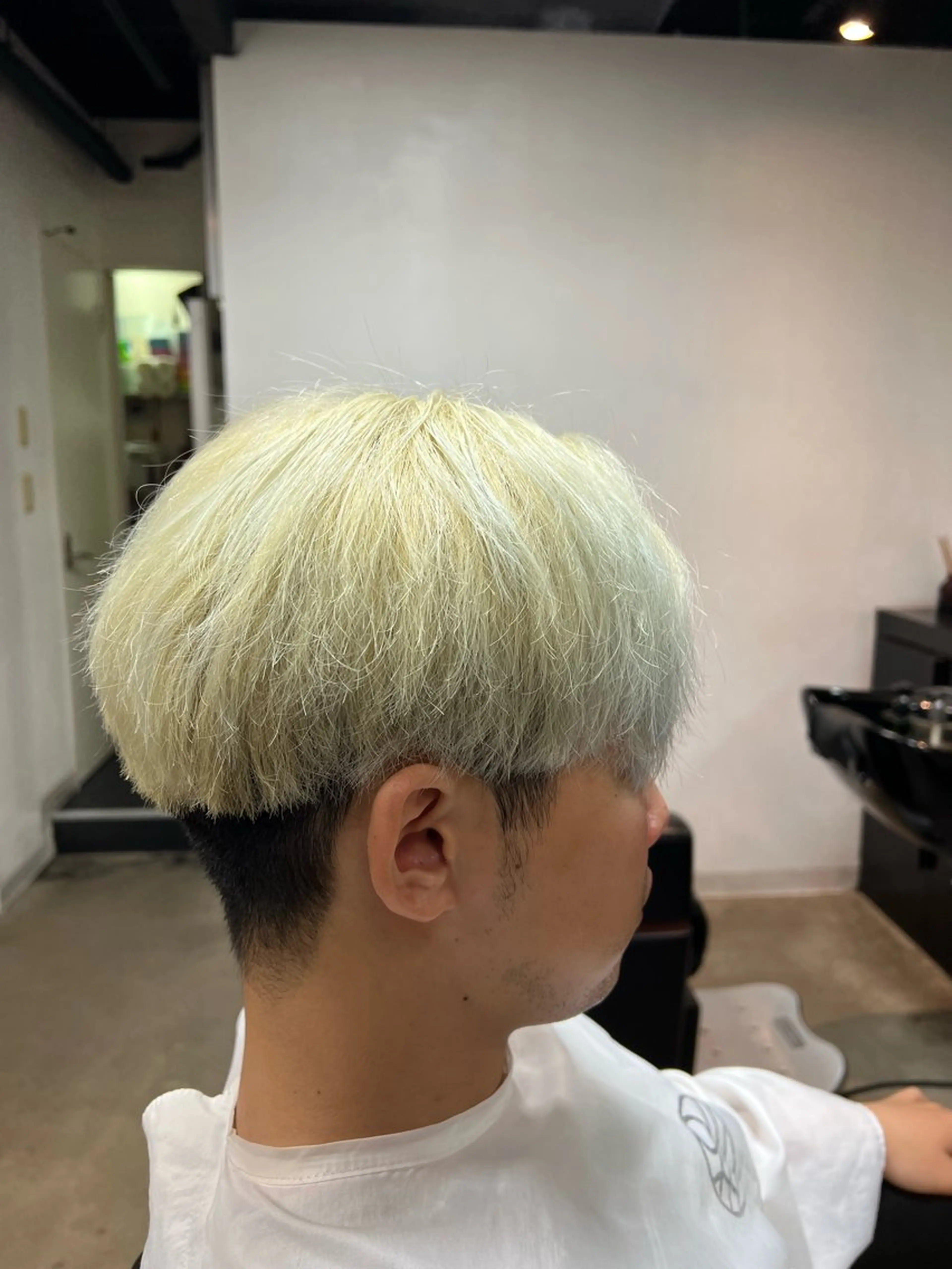 ミディアム JUNES man 目白 男髪所属・男性の方限定🚹山田 瑛心のヘアスタイル