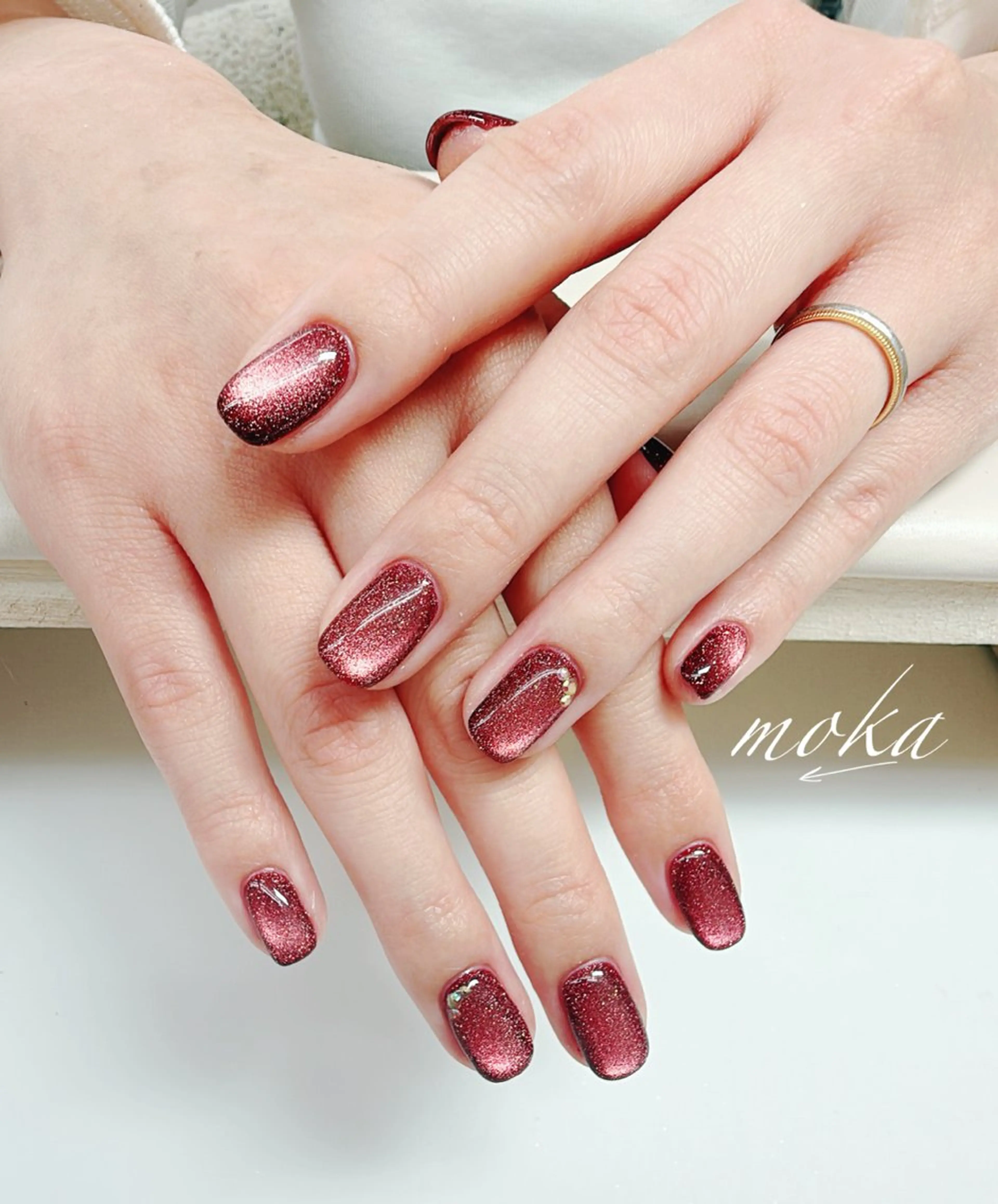 ネイル ハンドネイル ハンドケア 胡蝶蘭レディースサロ ンNailMOKAのネイルデザイン