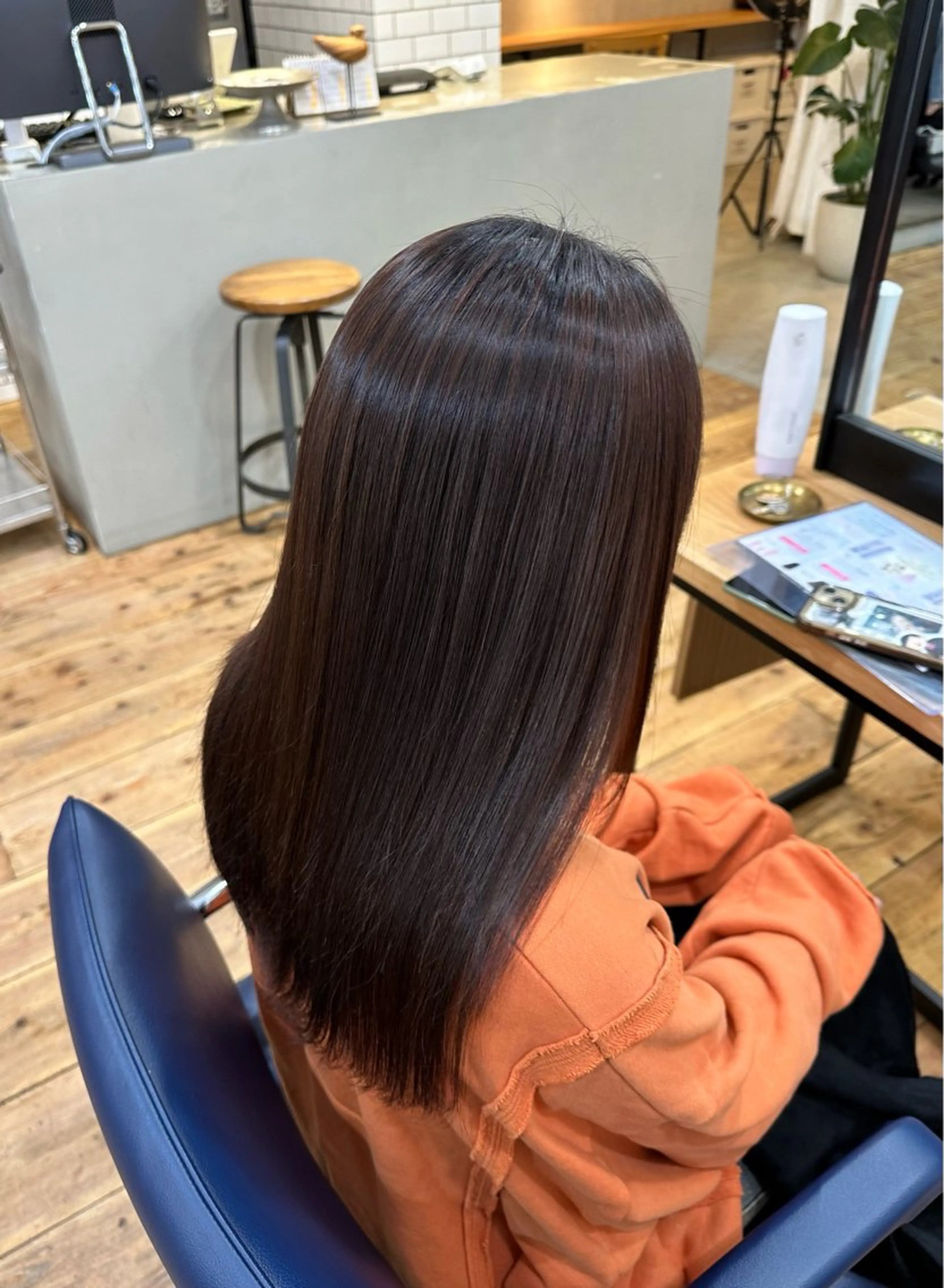 ロング 【縮毛矯正＆髪質改善 特化】/川上 結愛のヘアスタイル