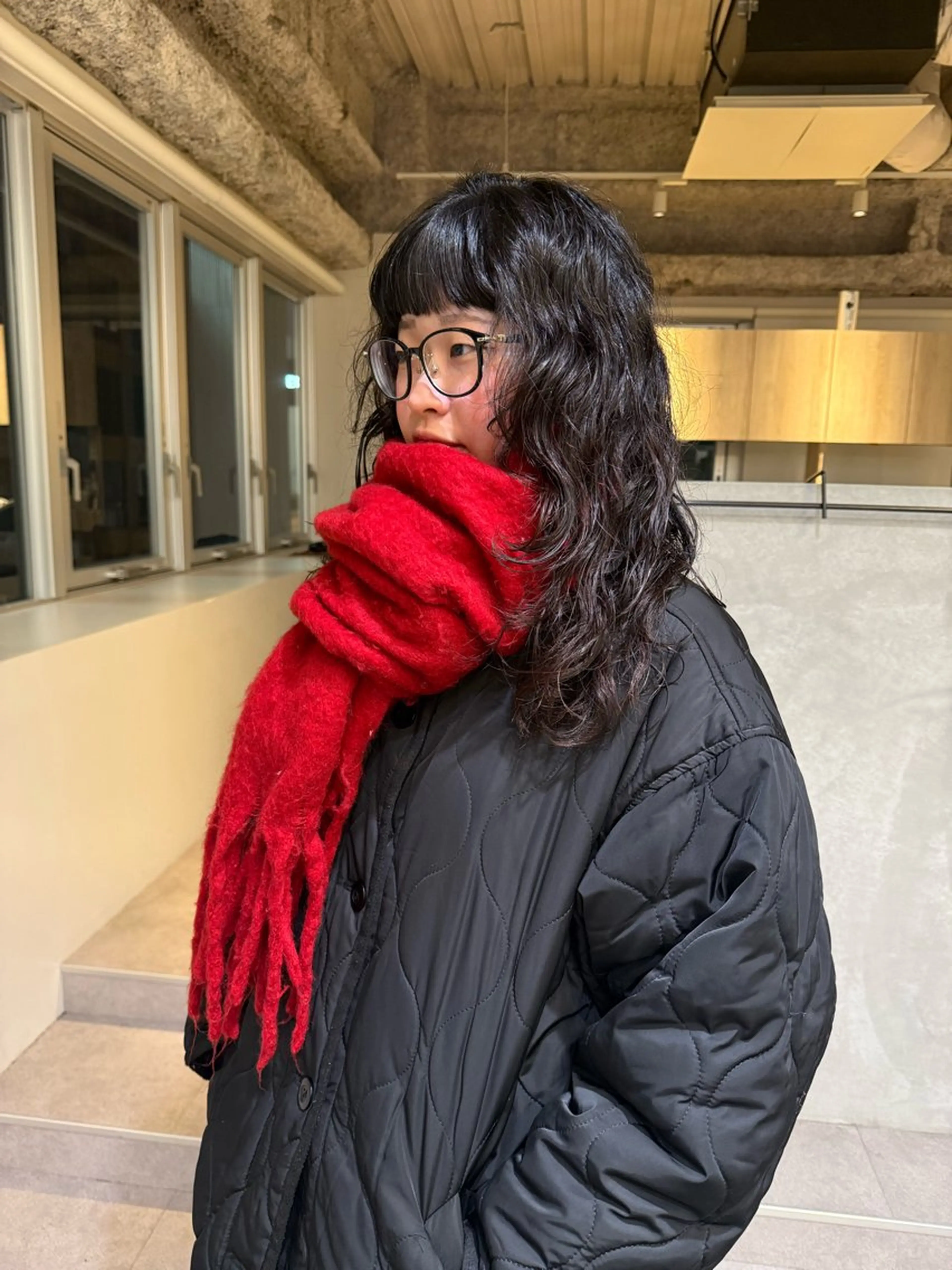 ロング パーマ SARA 【大阪梅田】のヘアスタイル