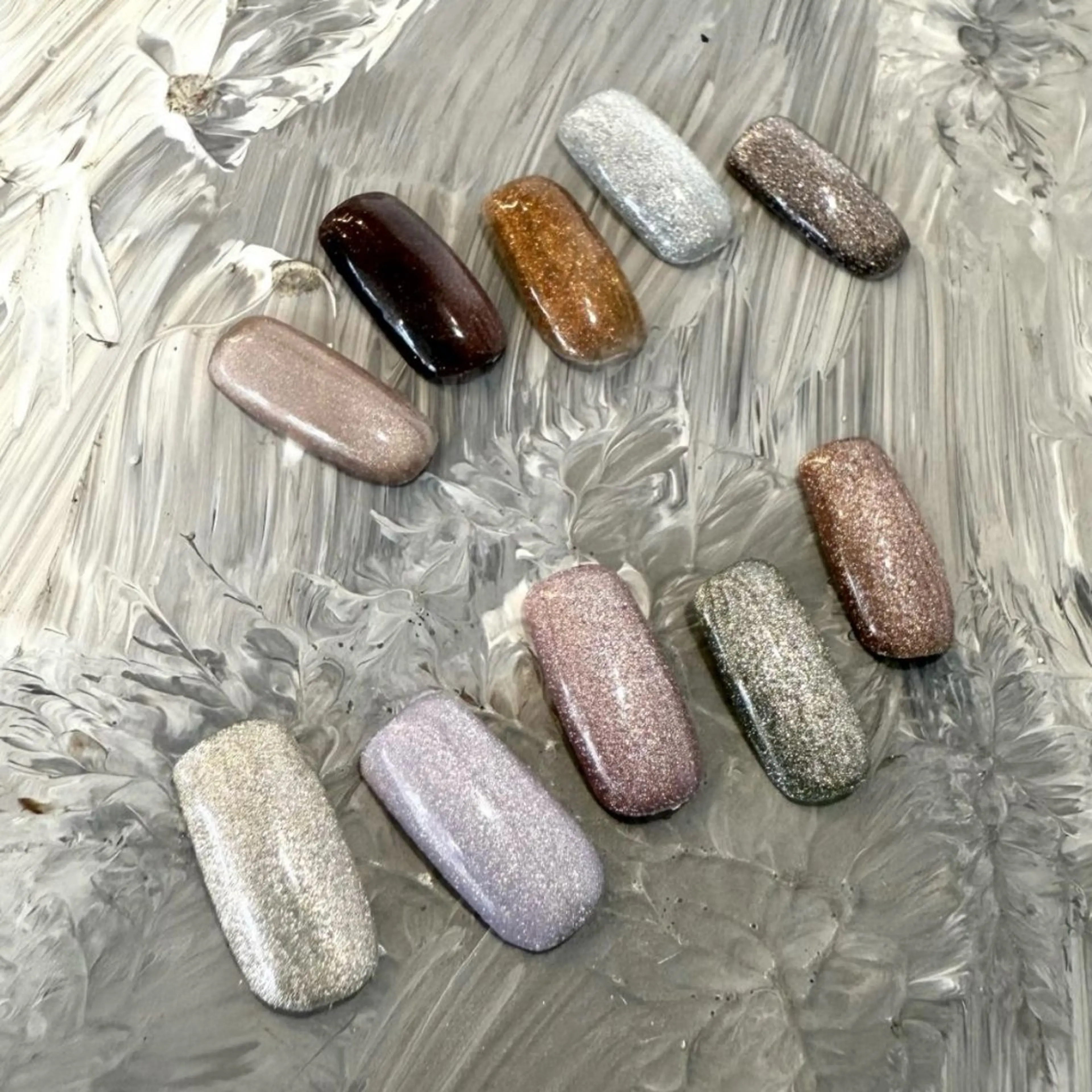 （オフなし）フットマグネットネイルの写真