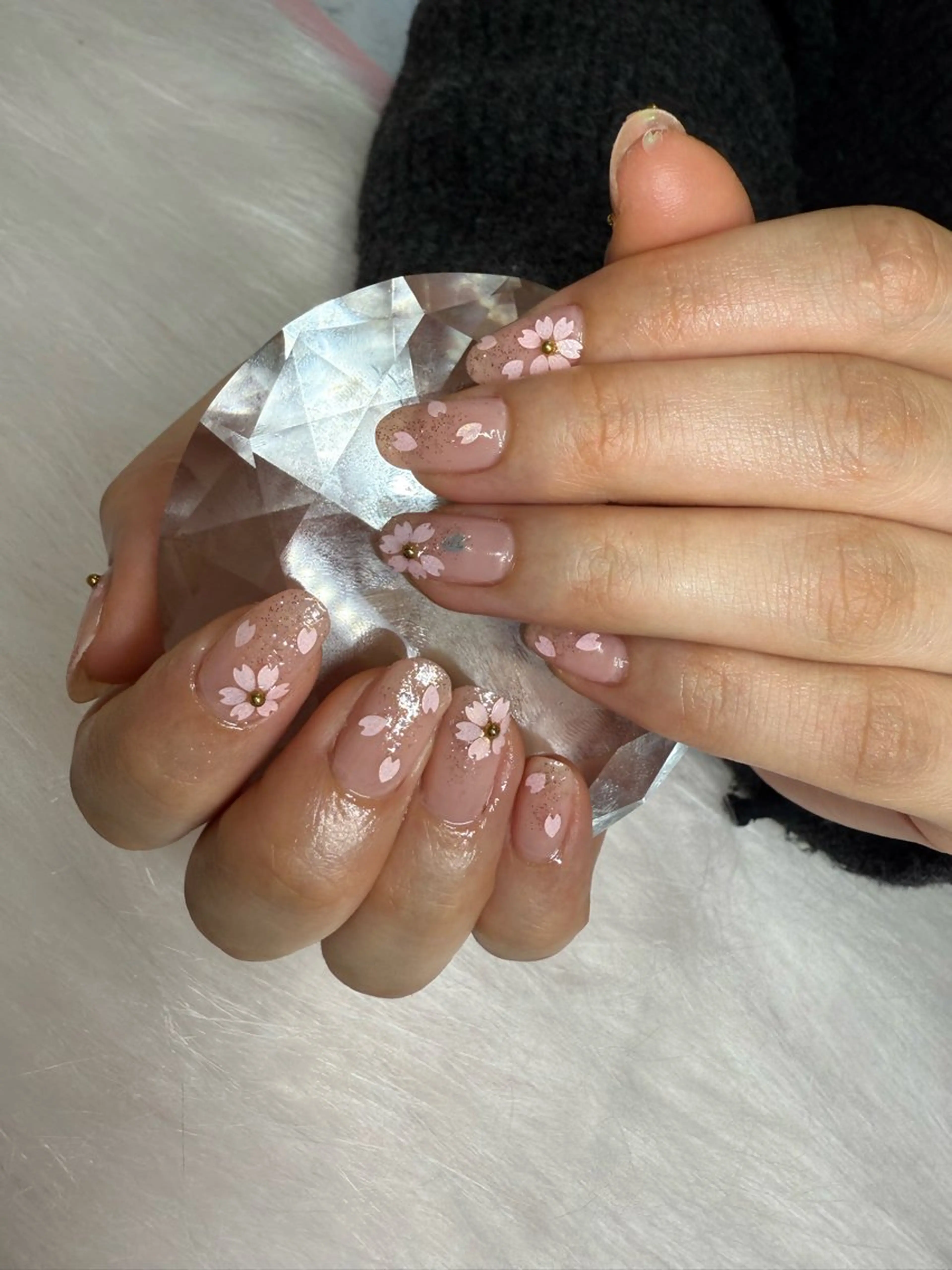ネイル アートネイル 桜ネイル T. nailのネイルデザイン