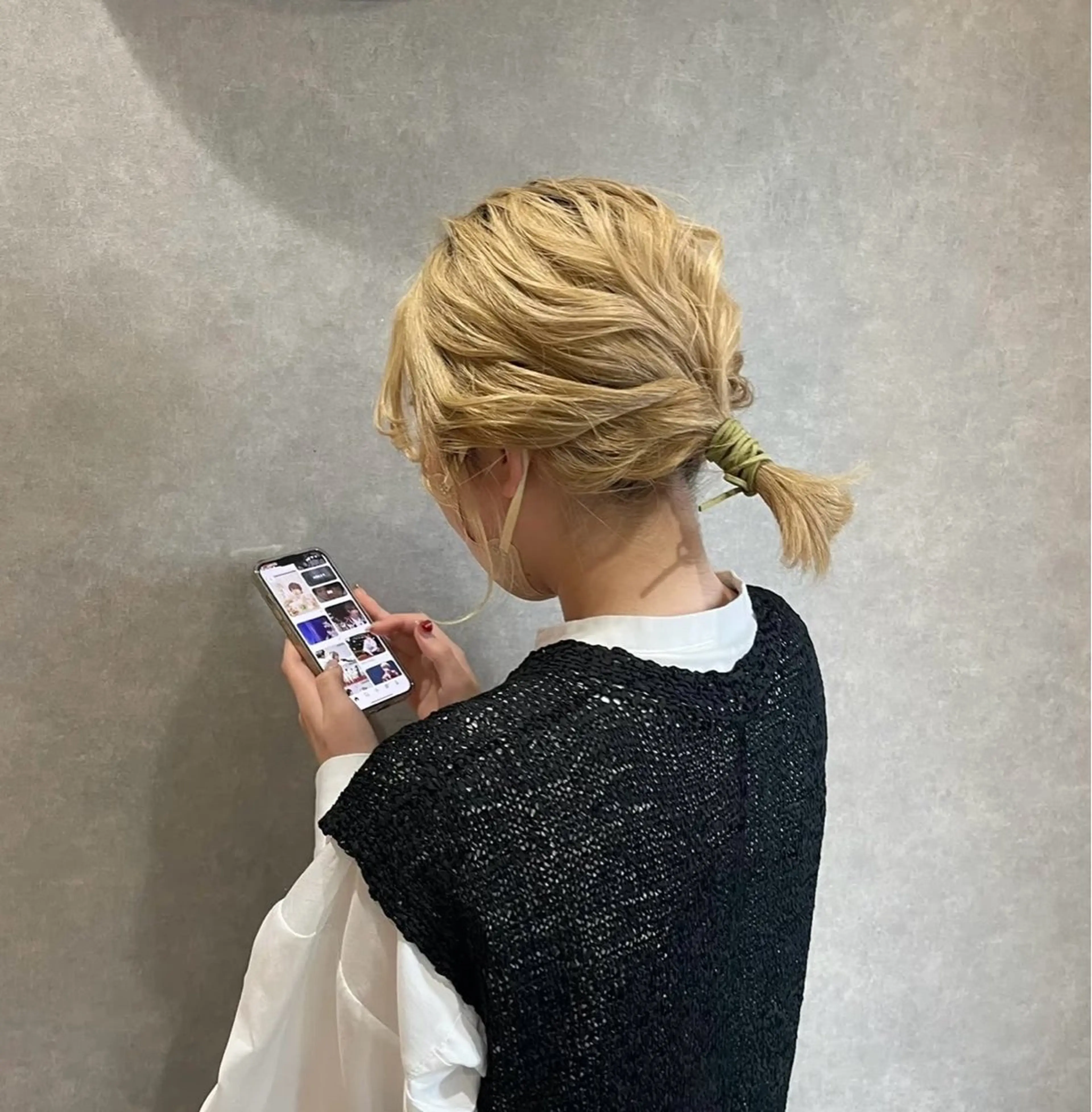 カラー ヘアアレンジ ベージュカラー ブロンド ブロンドベージュ 簡単アレンジ 【抜け感ヘア🌿】 natuna.のヘアスタイル