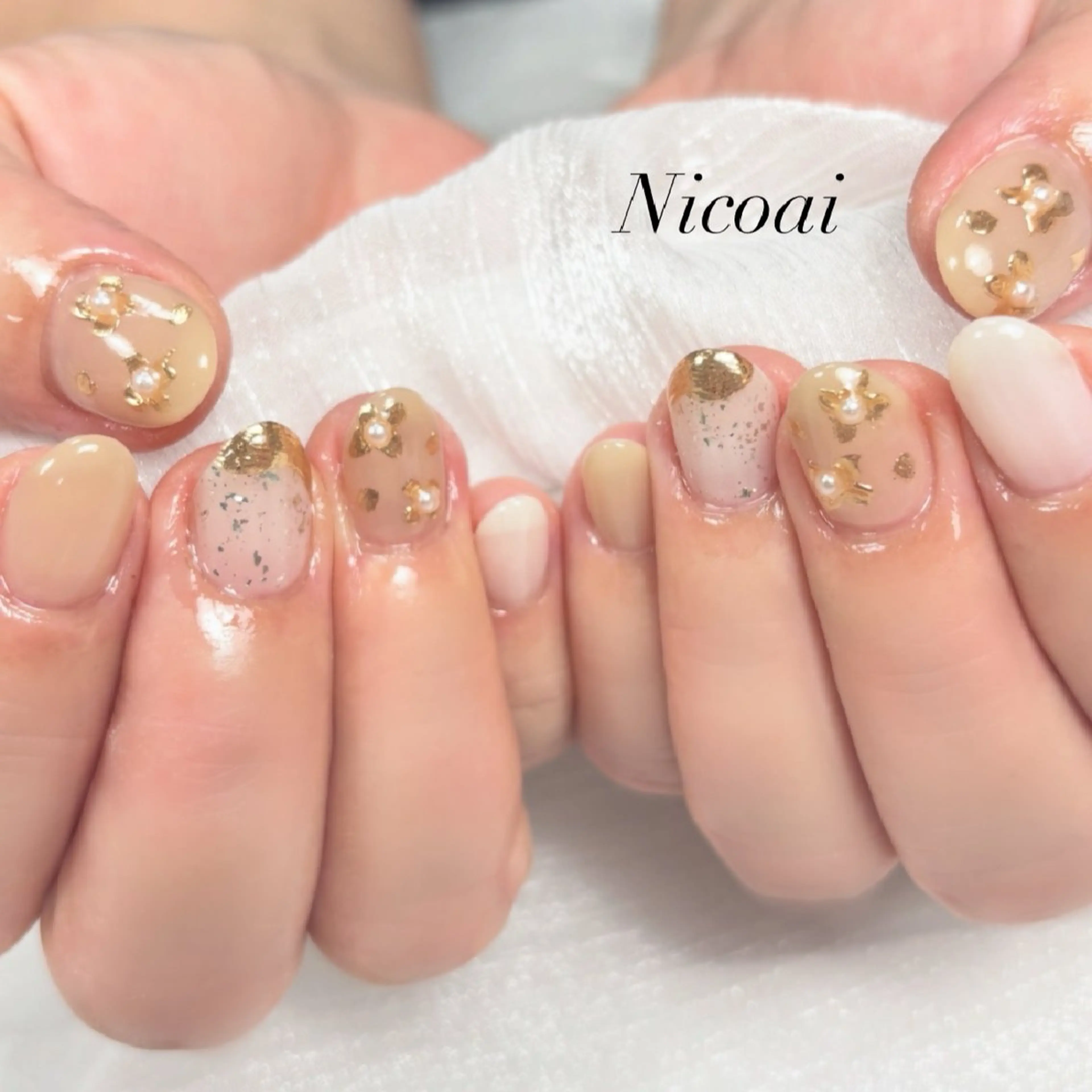 ネイル オフィスネイル NailSalon Nicoai所属・NailSalon Nicoaiのネイルデザイン