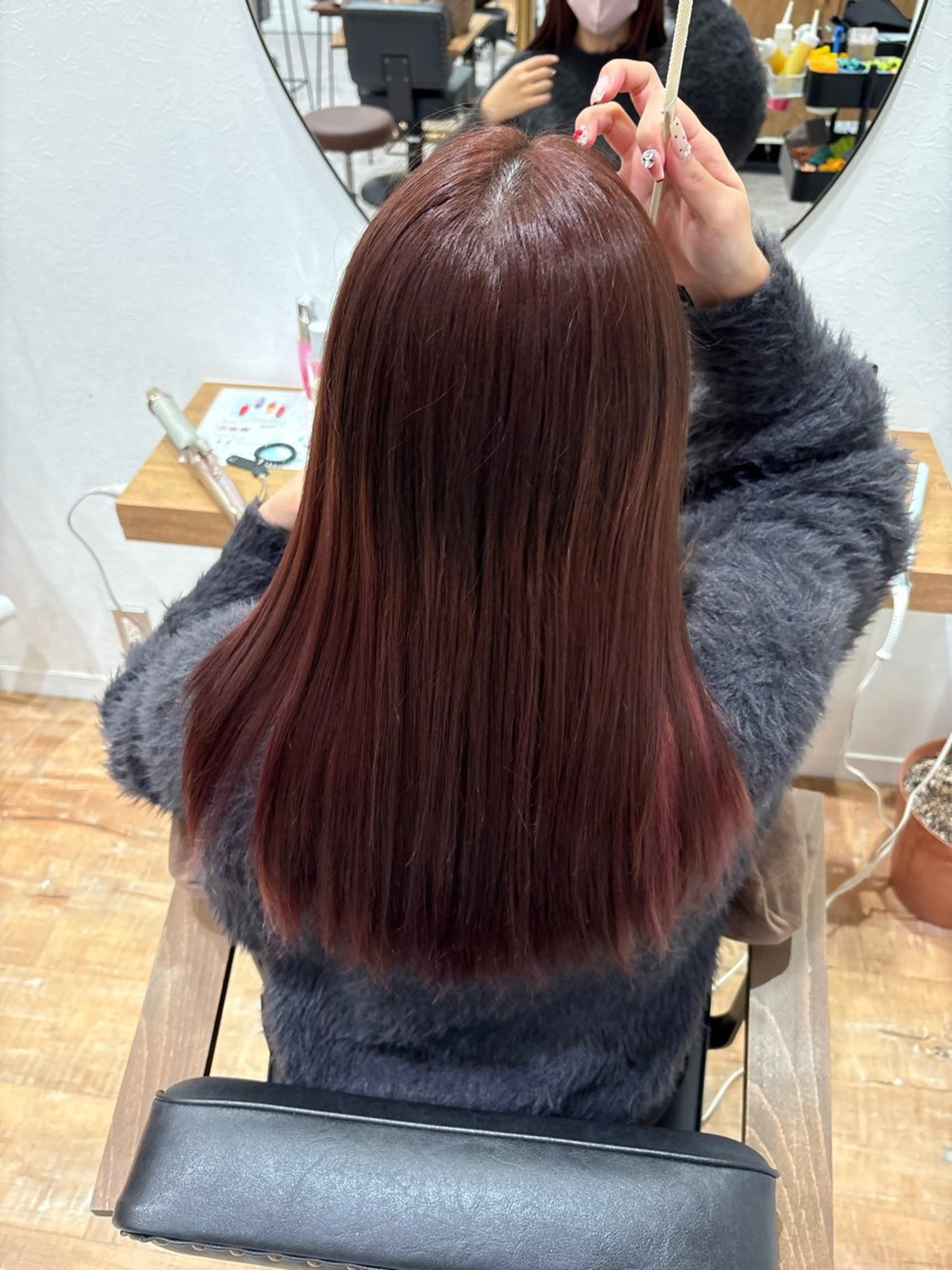 カラー ヘアカラー トリートメント 透明感カラー/ダブル カラー/MAI🎀のヘアスタイル