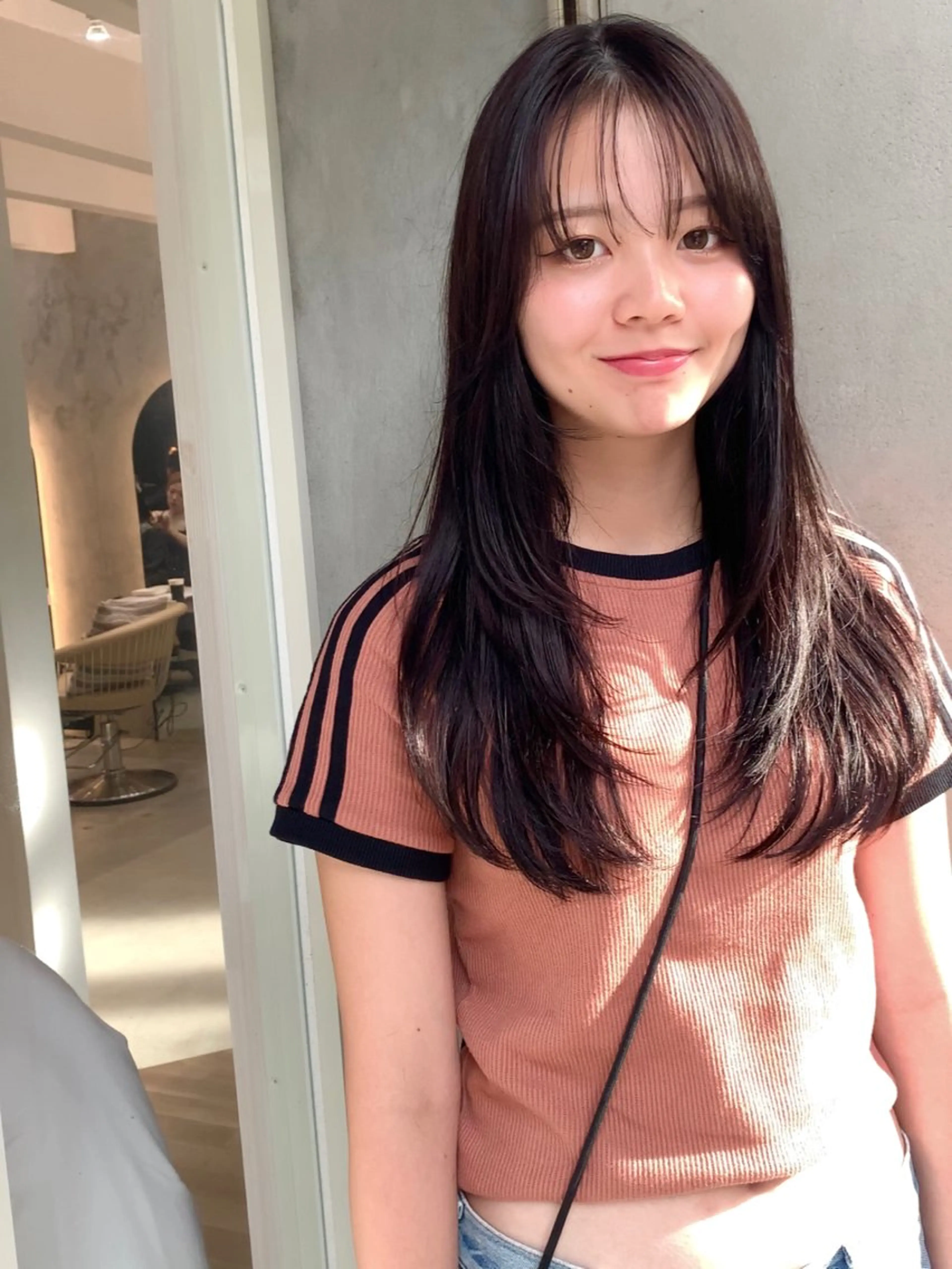 ロング カラー ブラウンカラー ナチュラルブラウン レイヤーカット カット ヘアカラー ✨髪質改善/レイヤー ✨川合佑哉のヘアスタイル