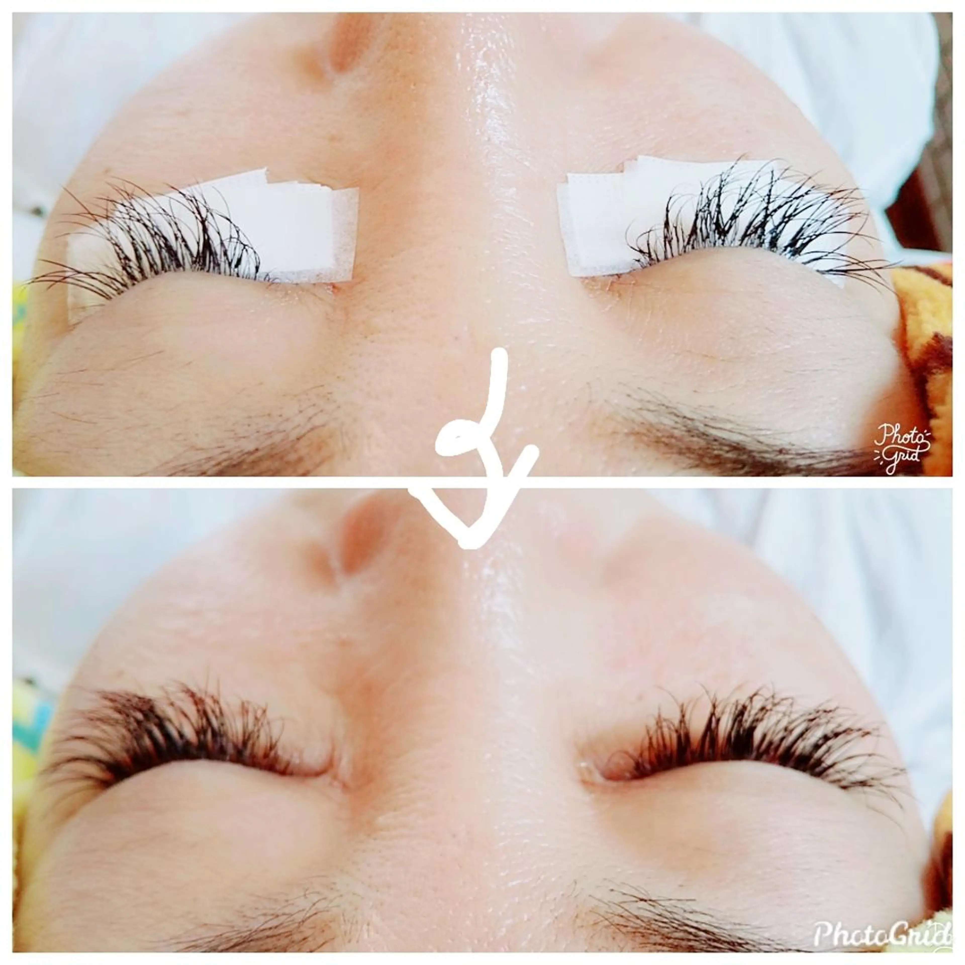 マツエク・マツパ 💡次世代LED -TIARA💡のマツエク・マツパデザイン