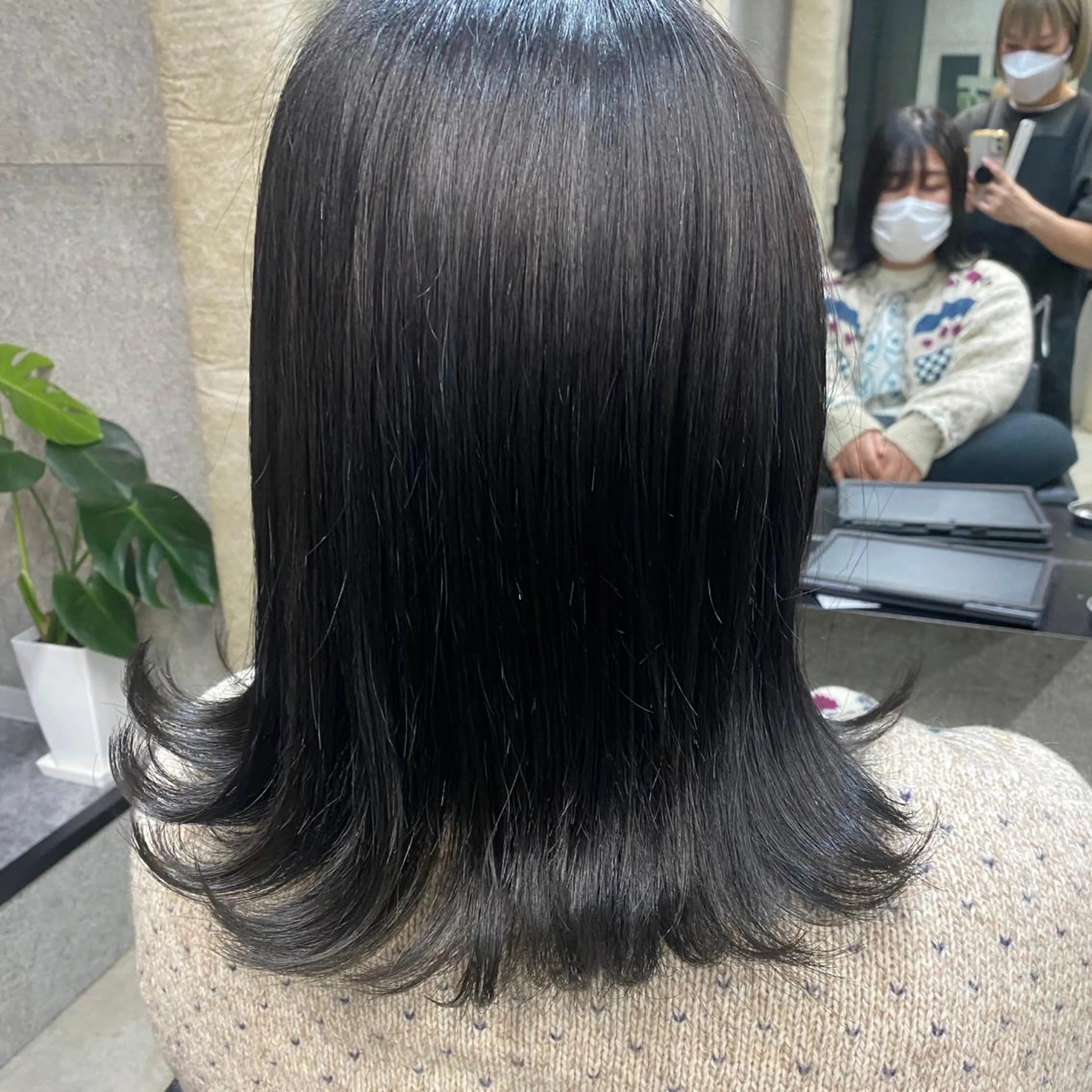 セミロング ♡HARUKA/縮毛 /髪質改善/BOBのヘアスタイル