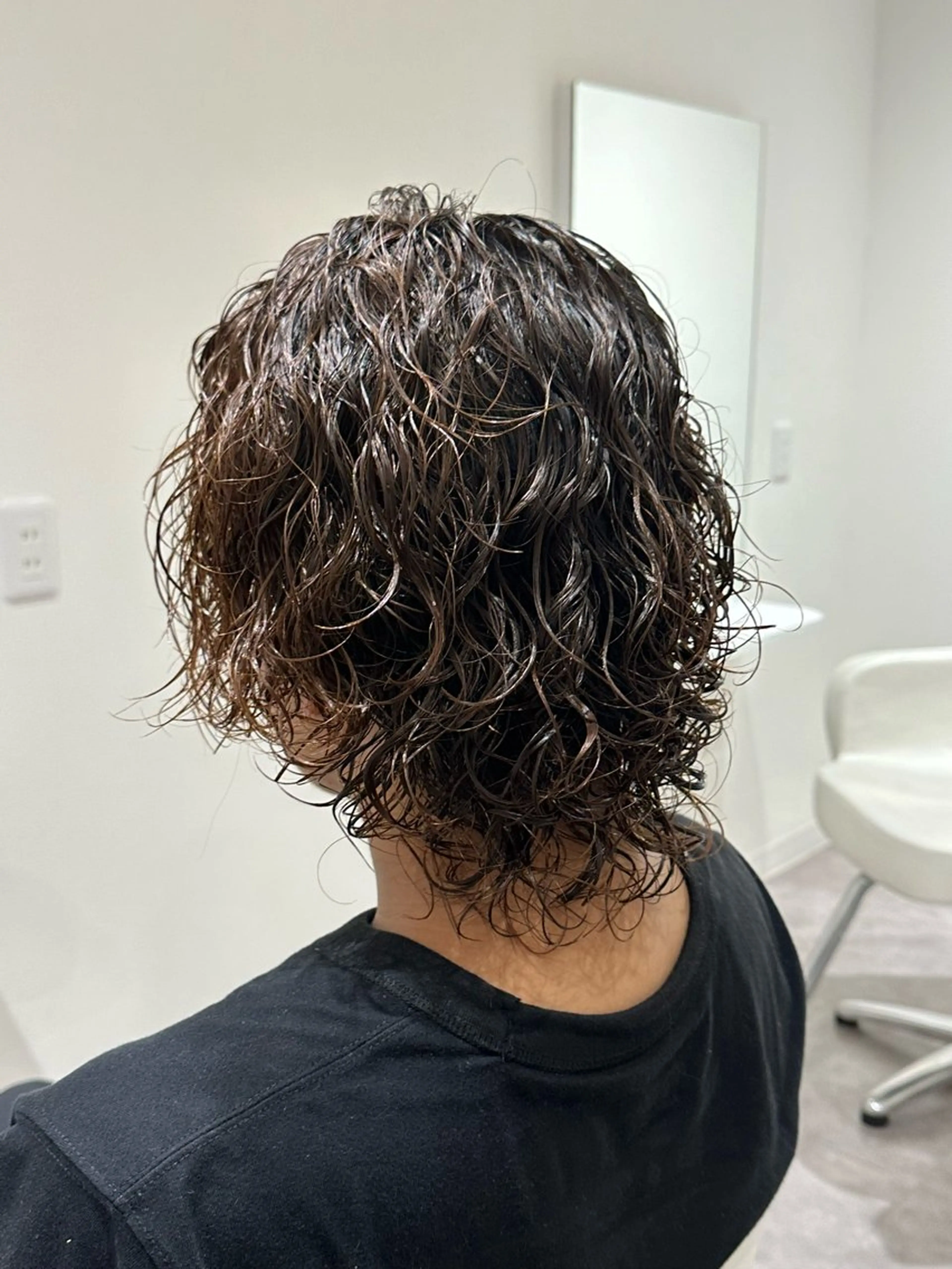 パーマ パーマ メンズ専門美容師／ メンズパーマ／森口のヘアスタイル