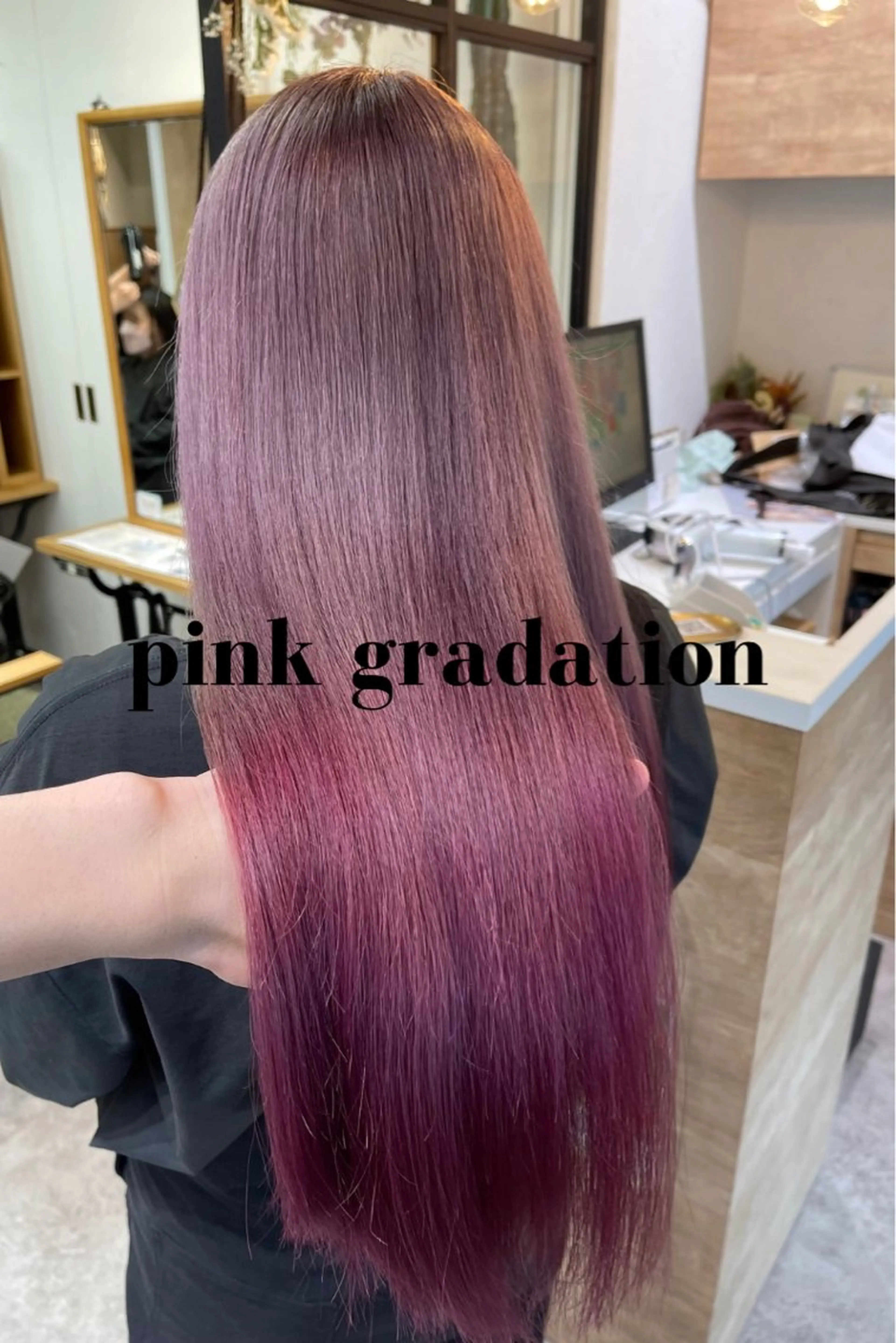 ロング カラー charm《銀座》 ヘアセット/縮毛矯正のヘアスタイル