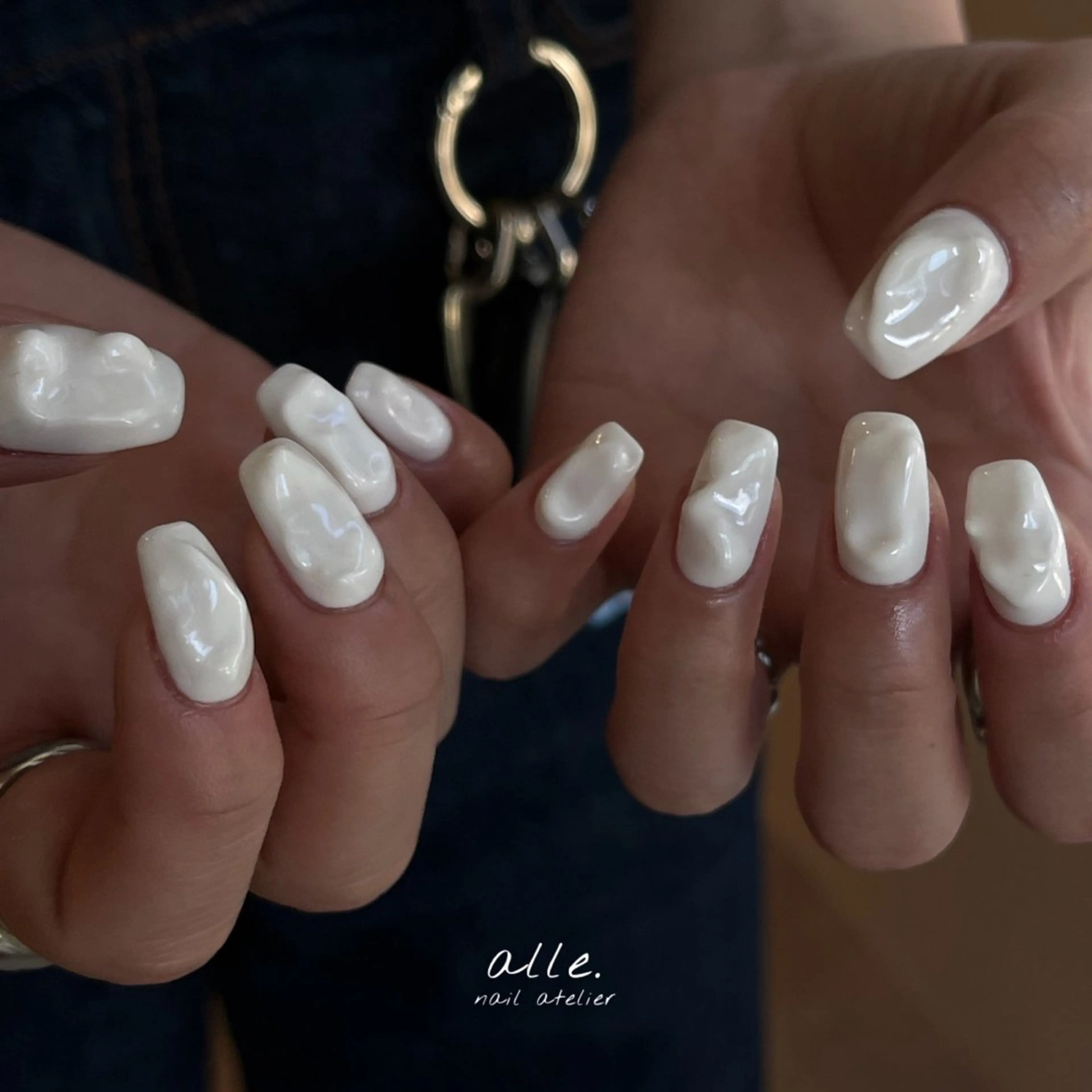 ネイル ハンドネイル atelier alle.のネイルデザイン