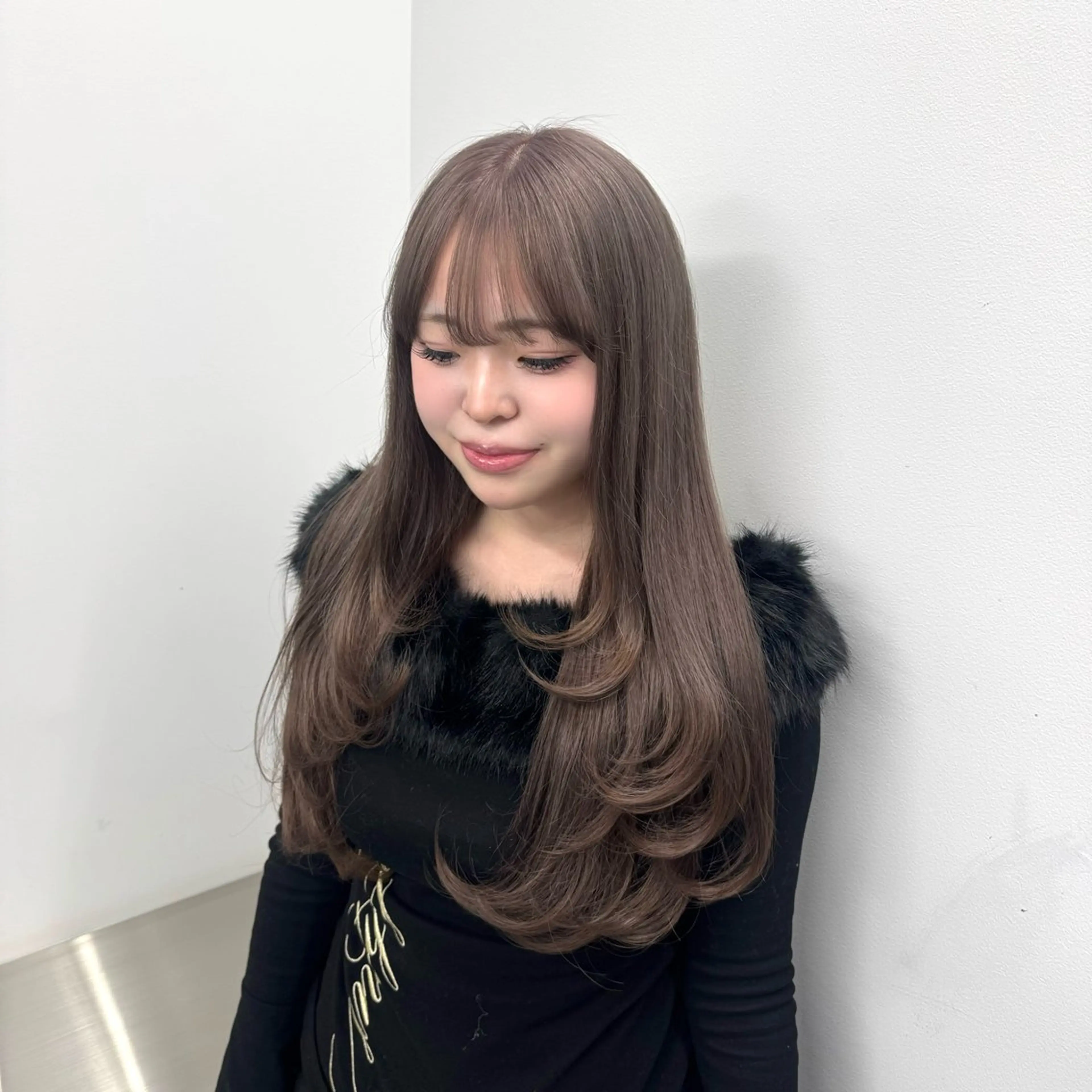 【カット込】ワンブリーチ＋毛先カットorレイヤーカット＋トリートメント👼🏻‪‎︎💖の写真