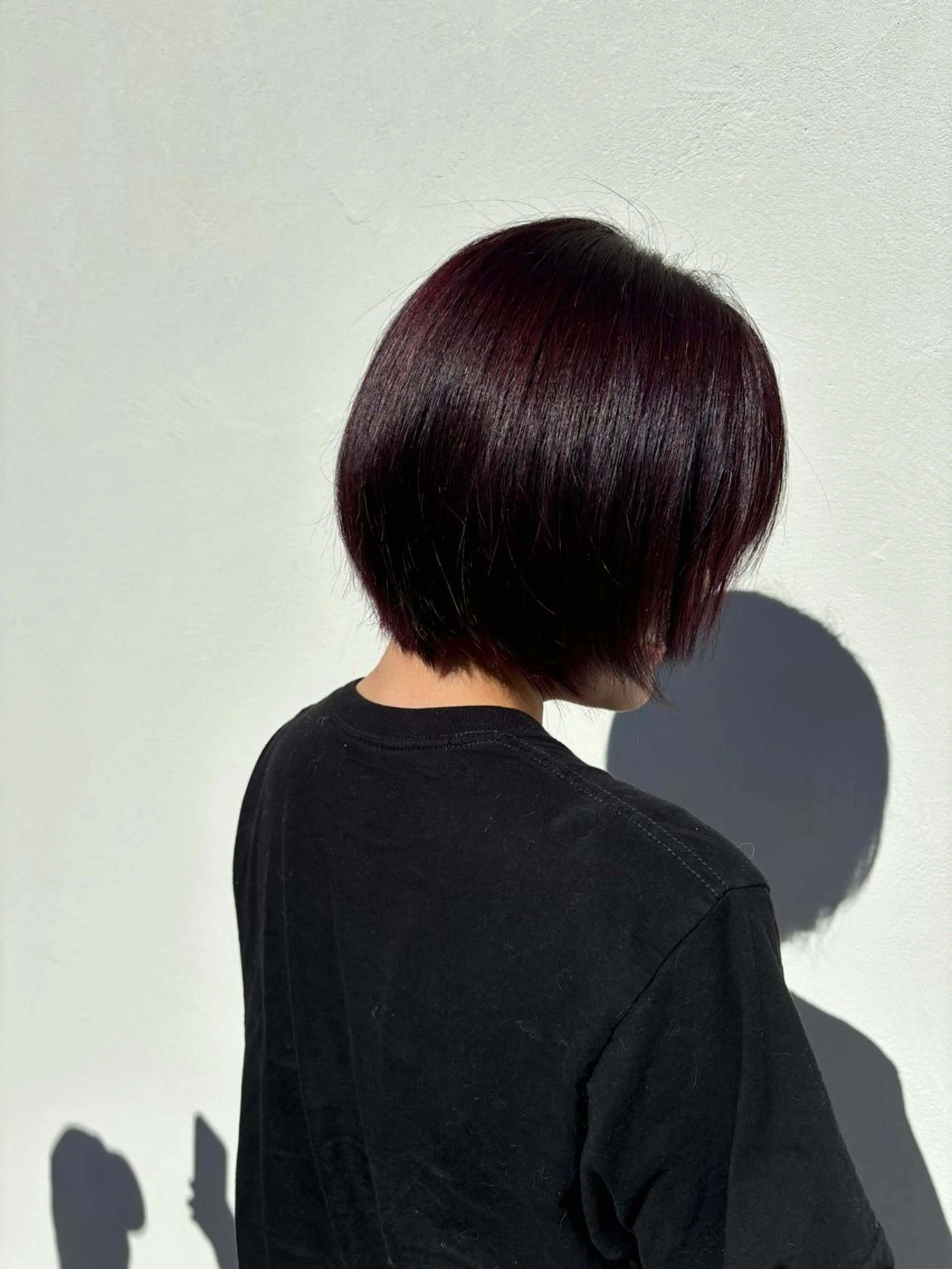 ショート カラー 森 理音のヘアスタイル