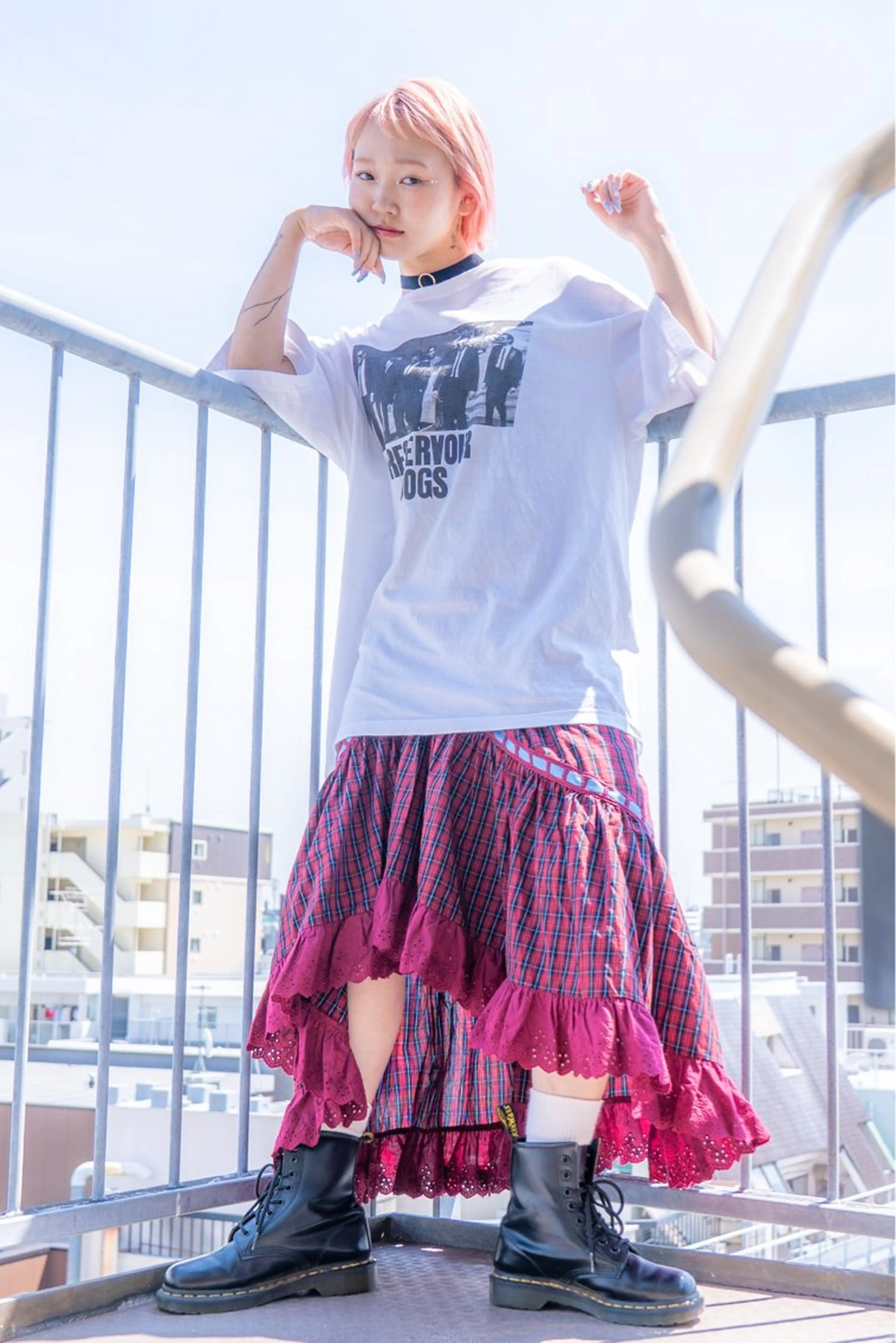 ショート カラー ヘアアレンジ 🍓艶髪/艶カラー ハイトーン/しんたにのヘアスタイル