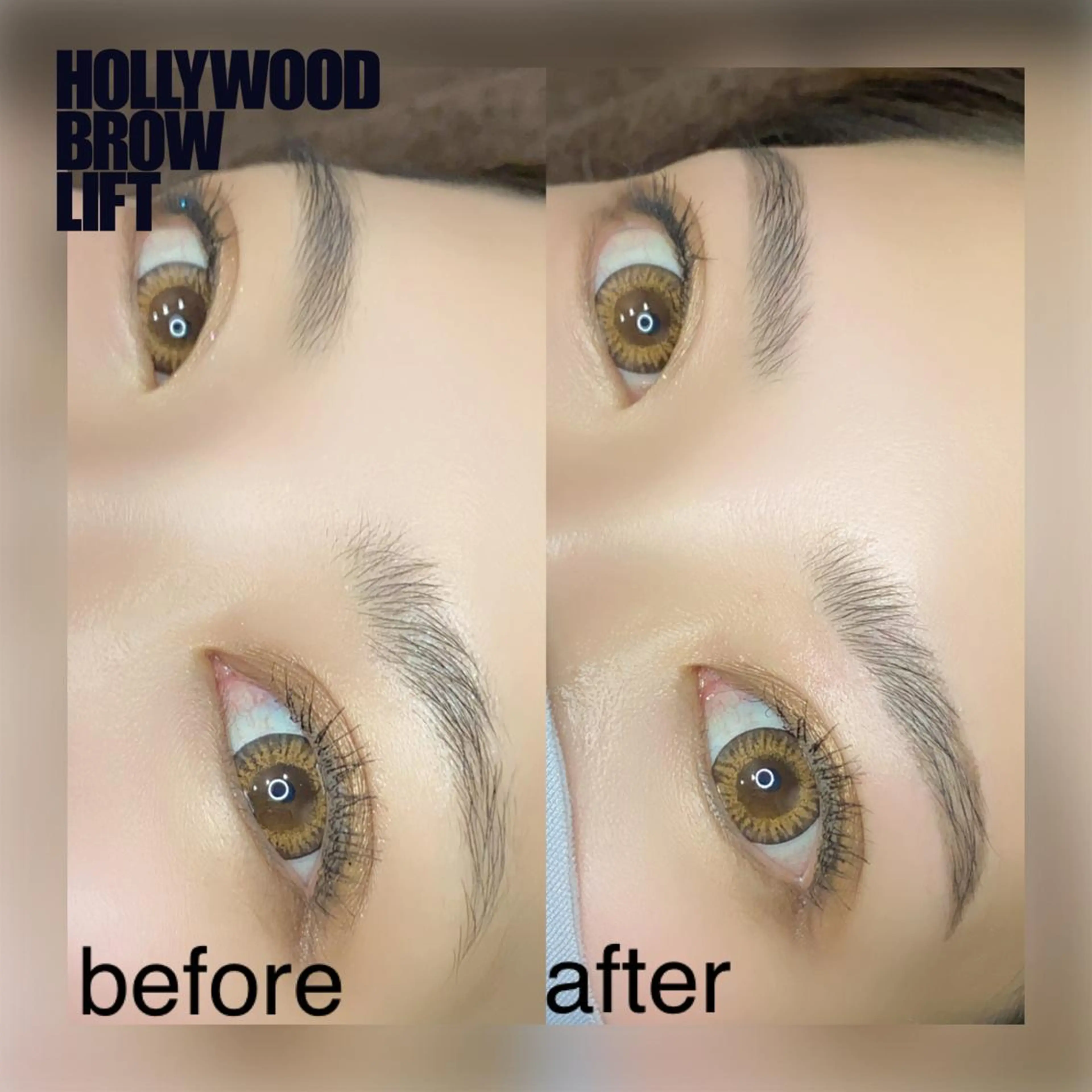 アイブロウ ハリウッドブロウリフト Uni.Lash【ユニラッシュ】所属・内田 有華のマツエク・マツパデザイン