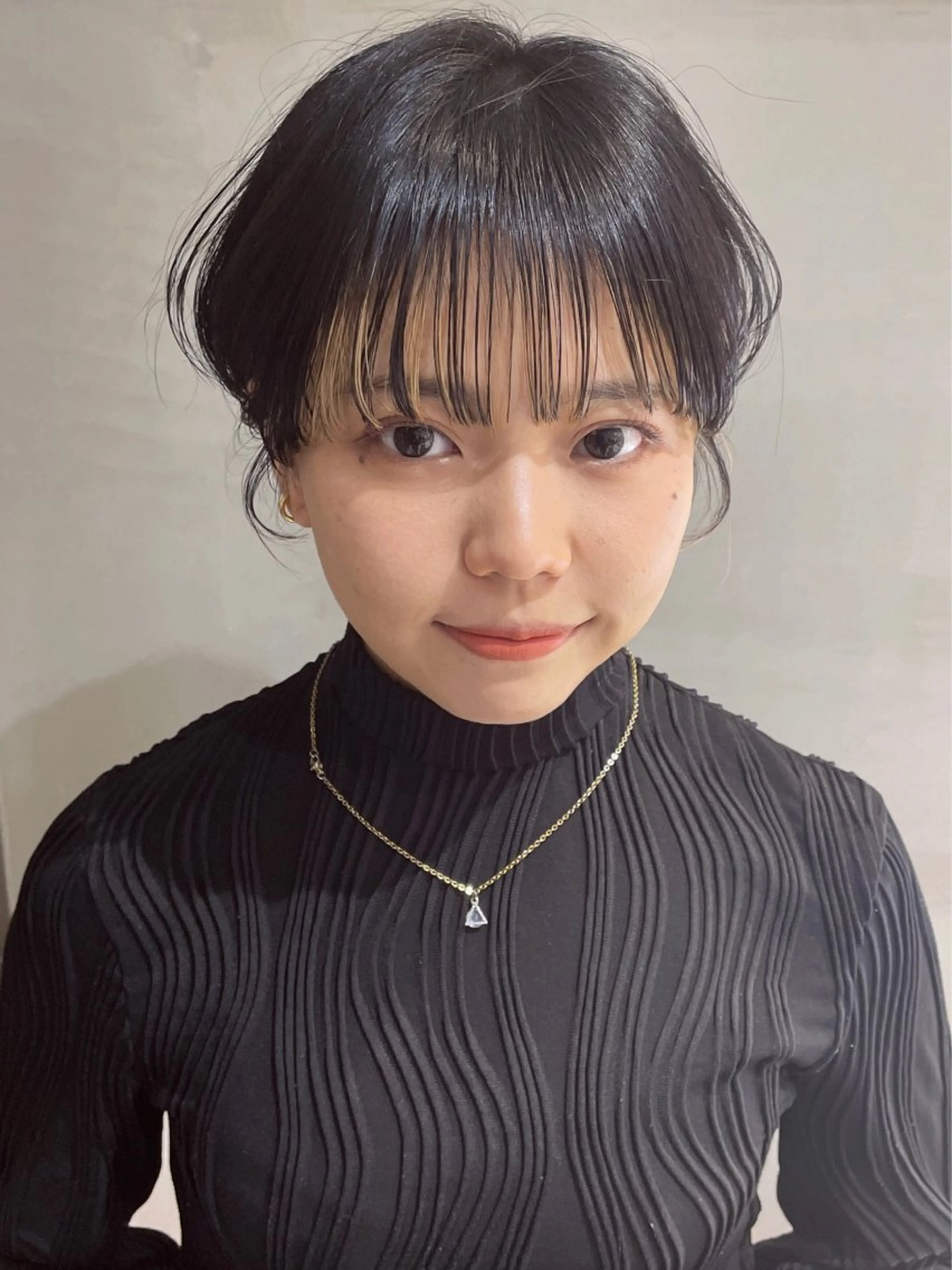 ショート 🎀大川 錬🎀 ブリーチなしWカラーのヘアスタイル