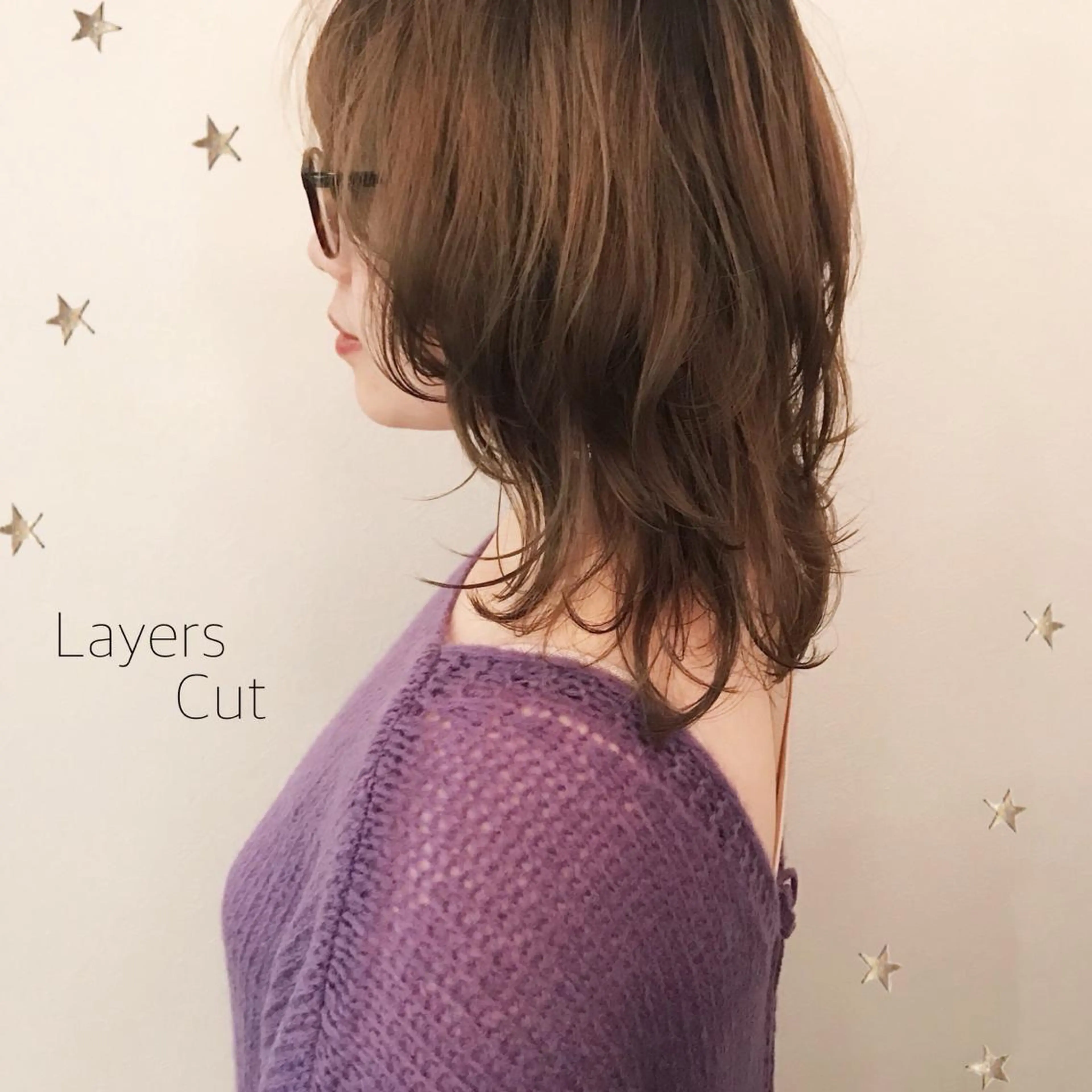 セミロング カラー salon AKIRA所属・市川 千夏のヘアスタイル